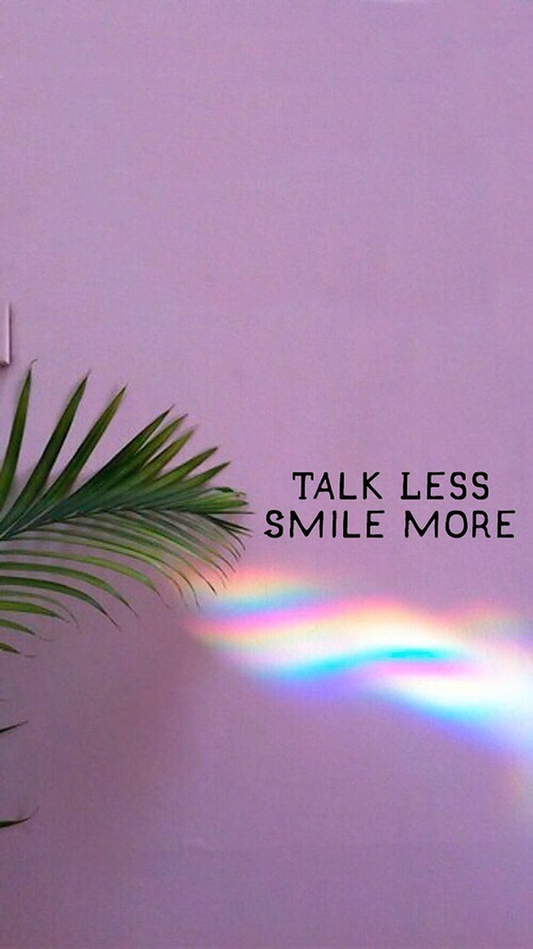 Talk Less アートな言葉の壁紙