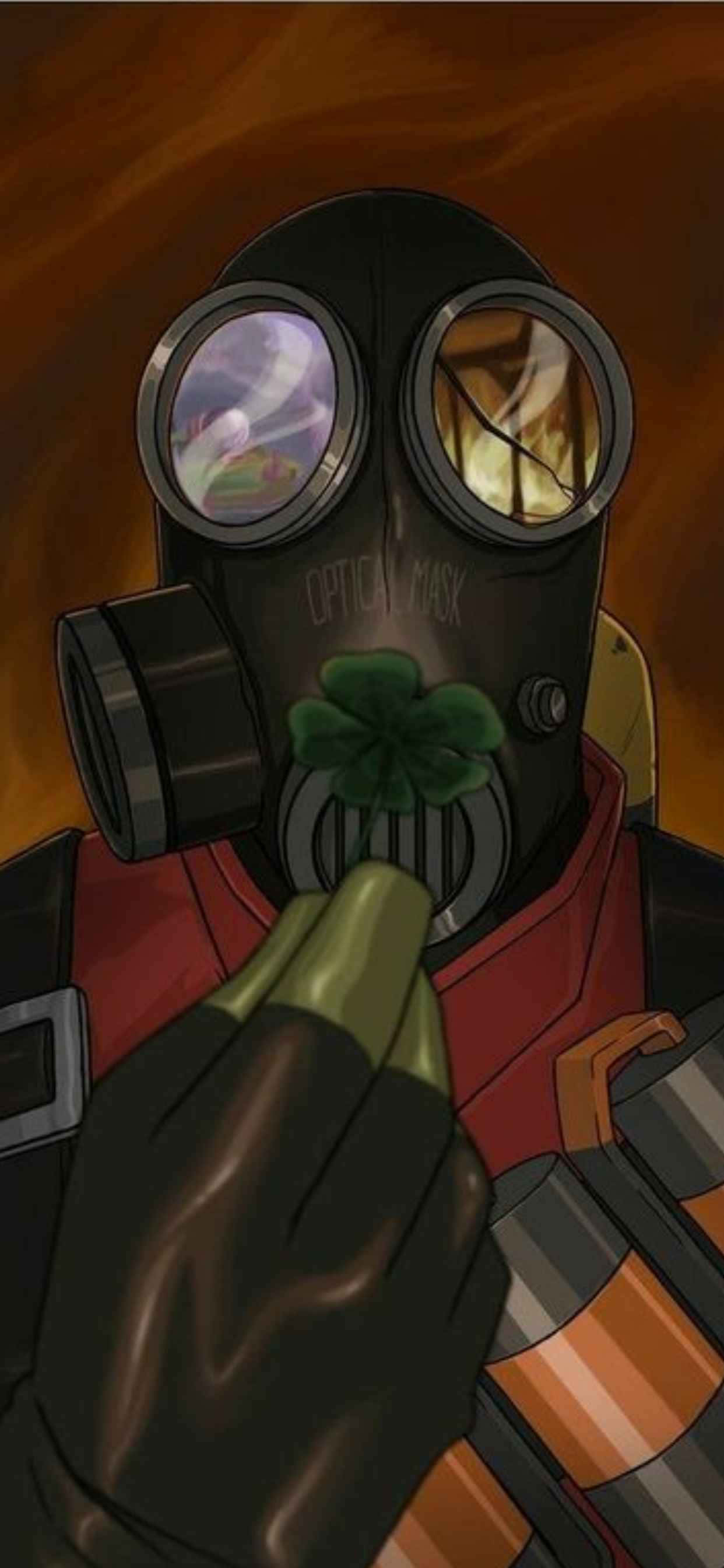 壮大なTeam Fortress 2の戦い iPhone XS Max画面 壁紙