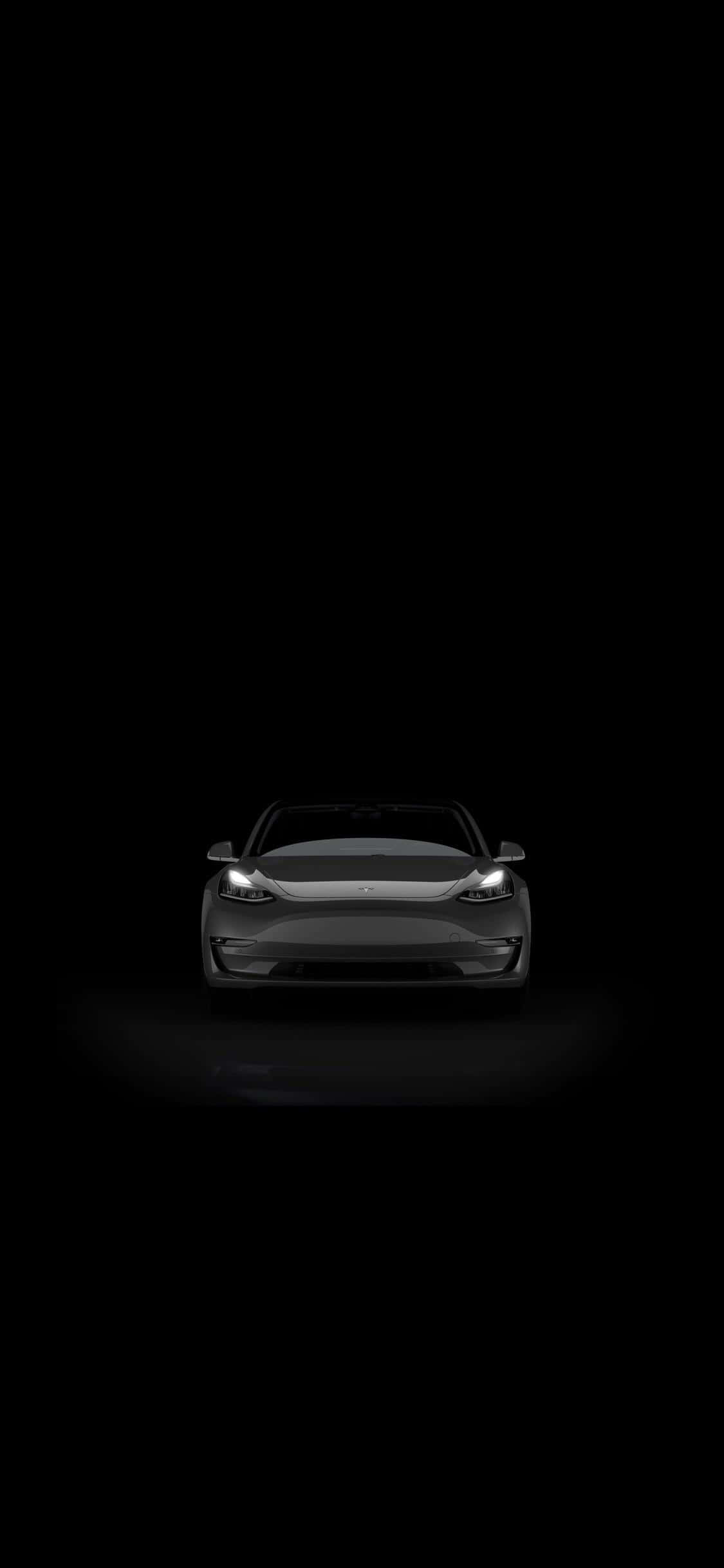 美しいTesla iPhoneをご覧ください 壁紙