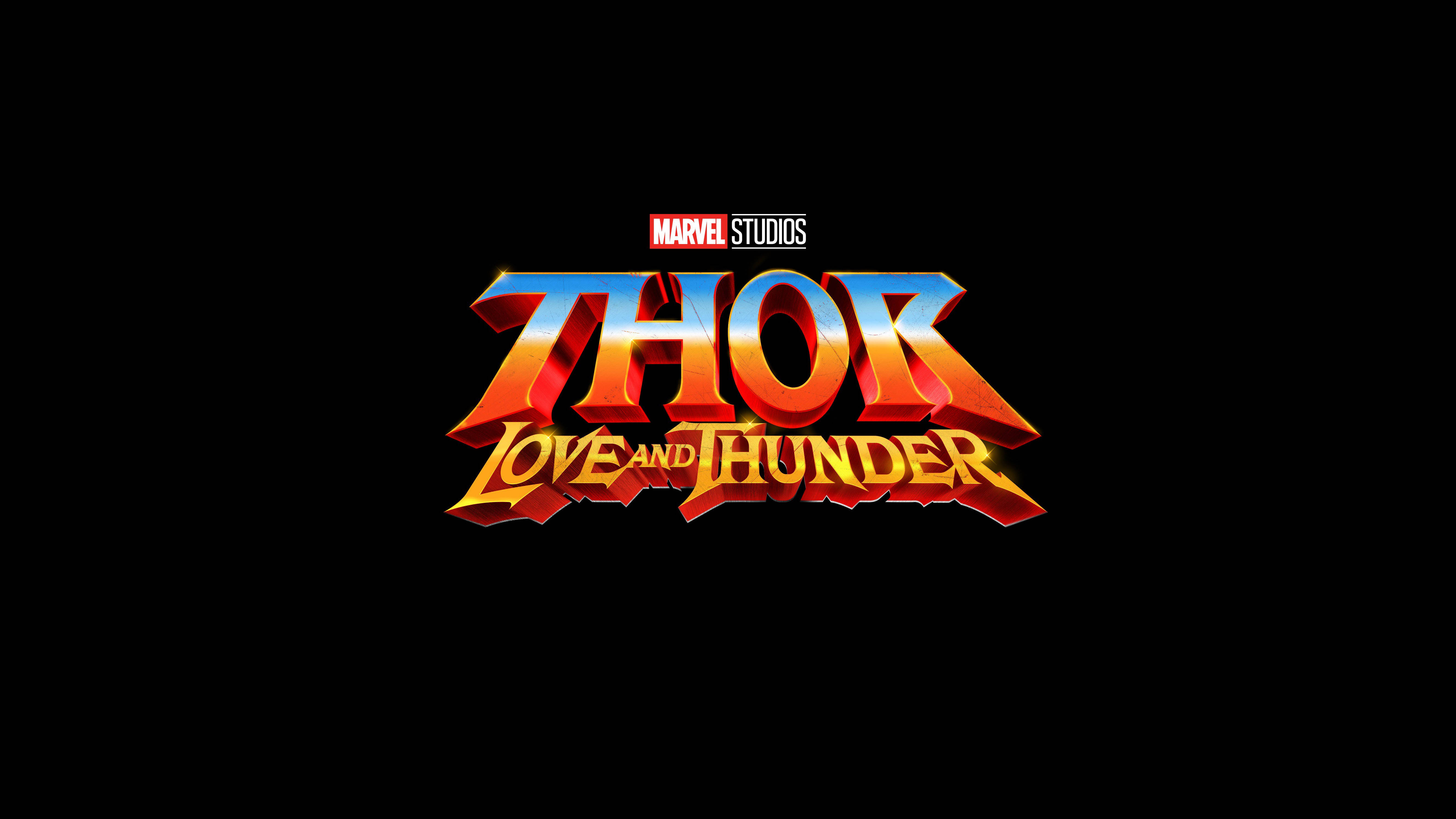 Thor Love And Thunder 映画タイトルアート 壁紙