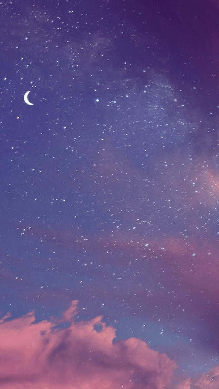 紫の星 アート風Tumblr 壁紙