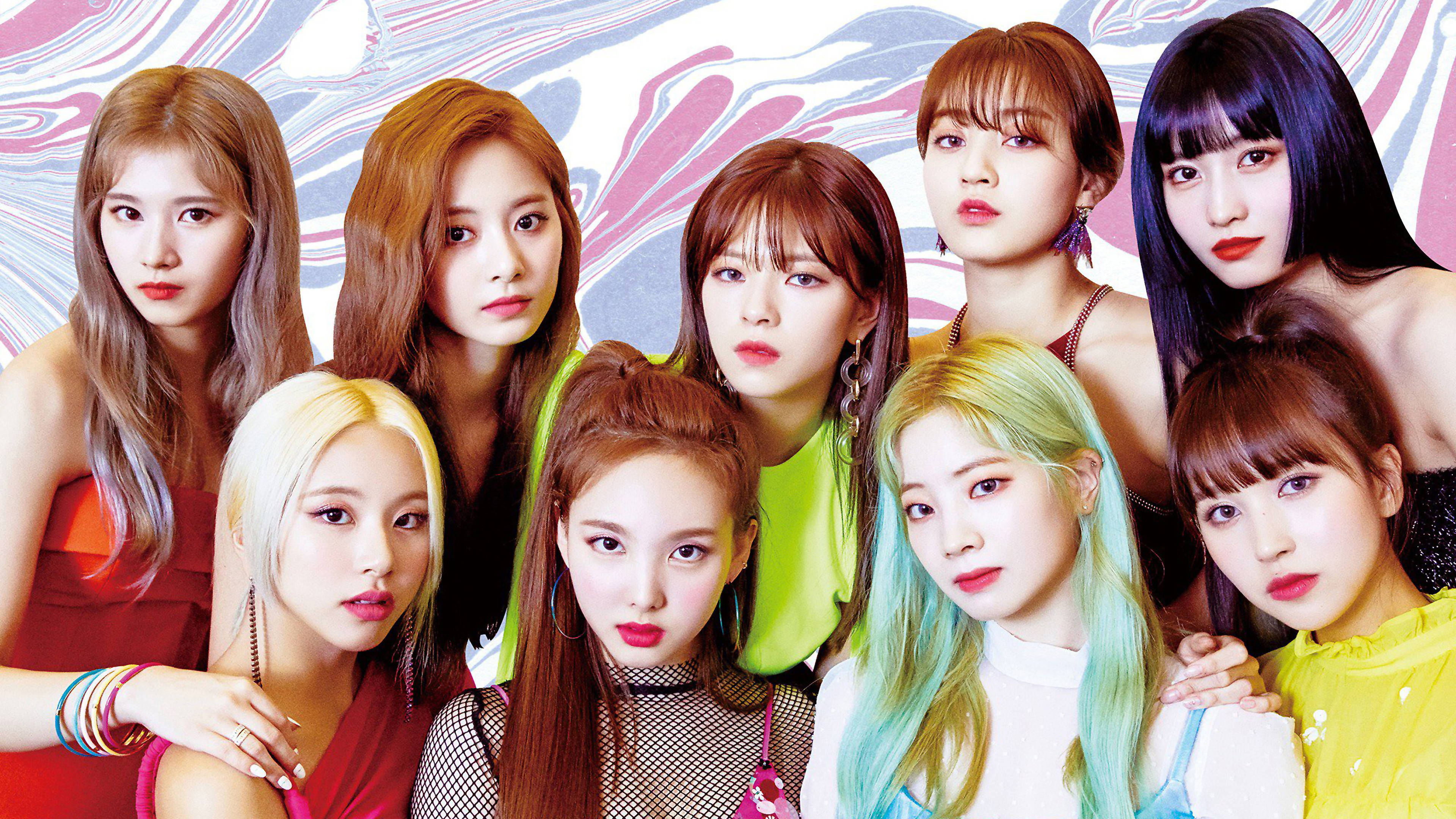 Twice 4K 抽象背景 壁紙