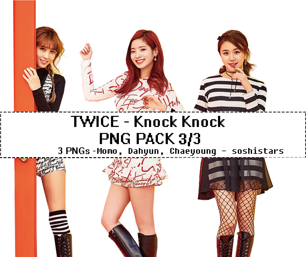 Twice Knock Knock PNGパック 壁紙