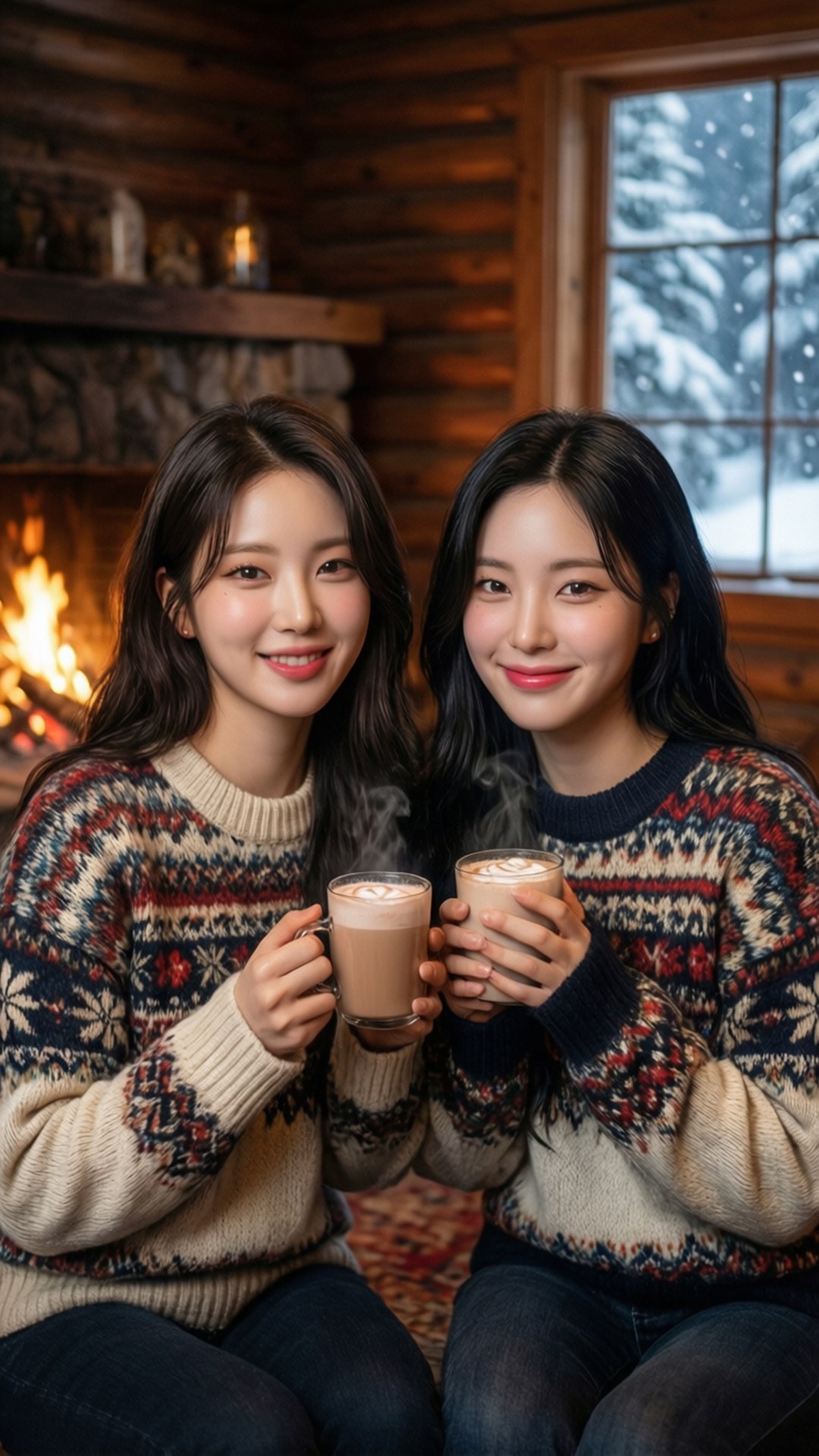 TWICE 冬のぬくもり 壁紙