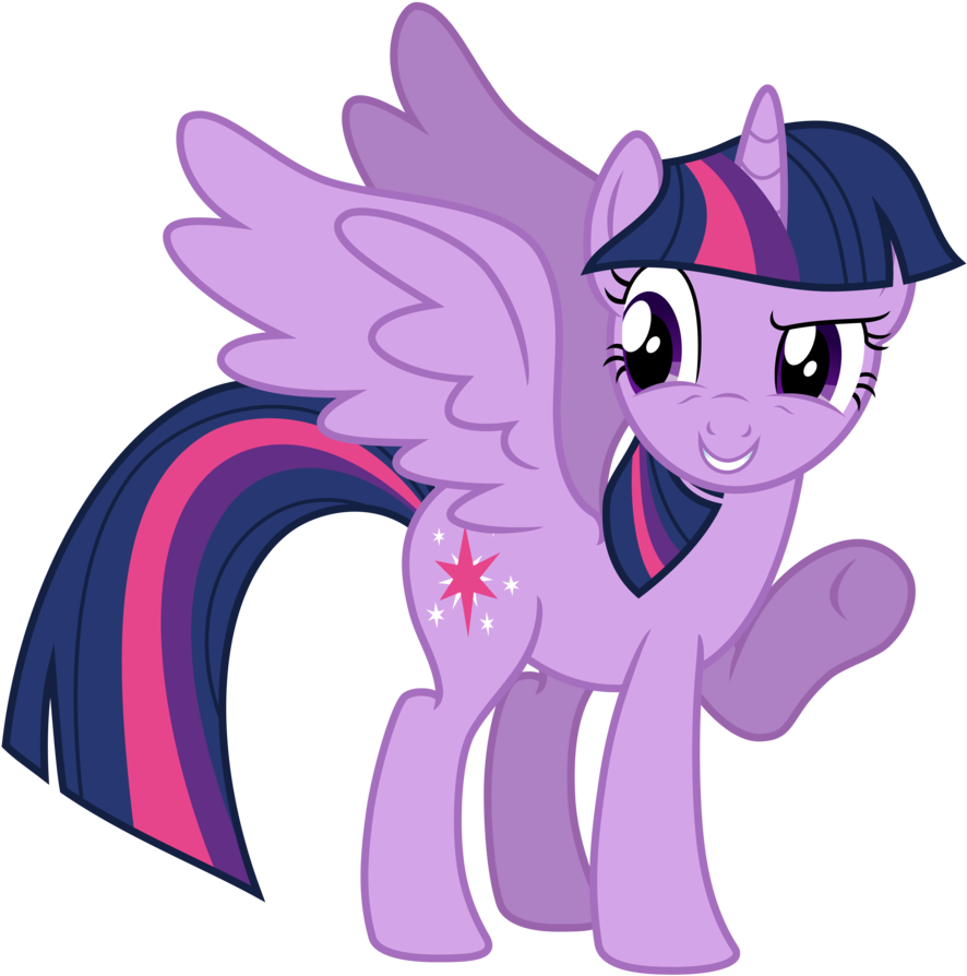 Twilight Sparkle_紫のユニコーンペガサス_ M L P 壁紙