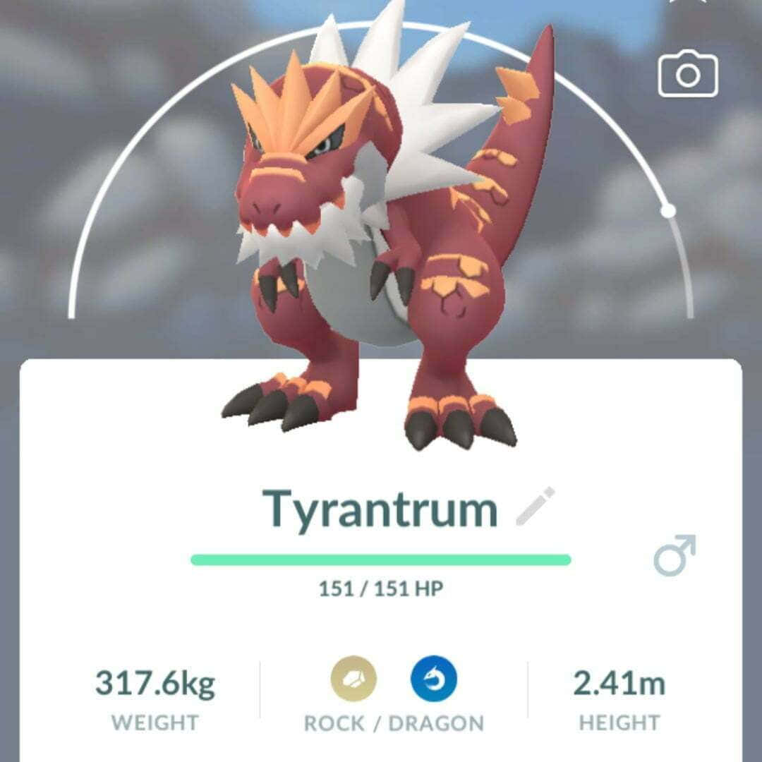Tyrantrum ポケモンGO ステータス 壁紙
