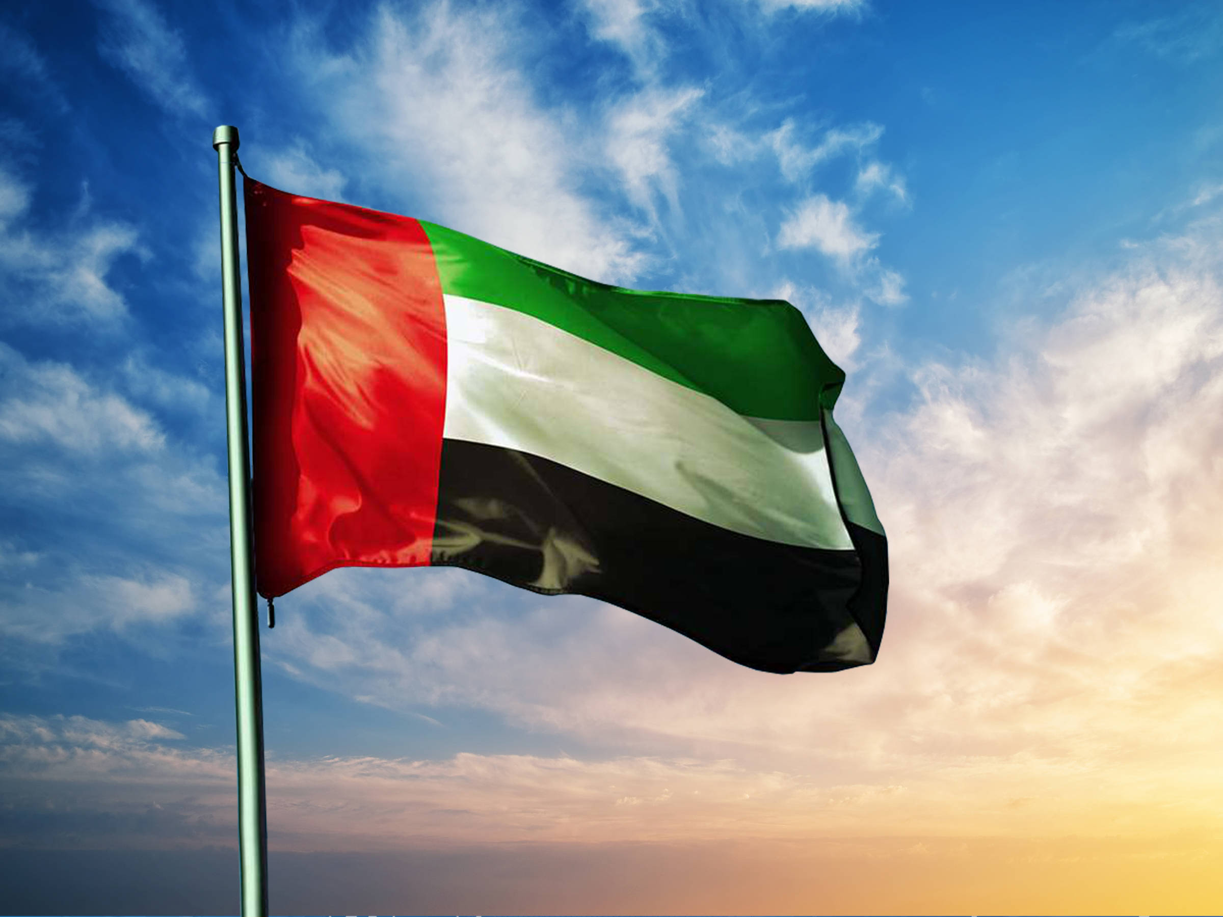 UAE国旗 壁紙