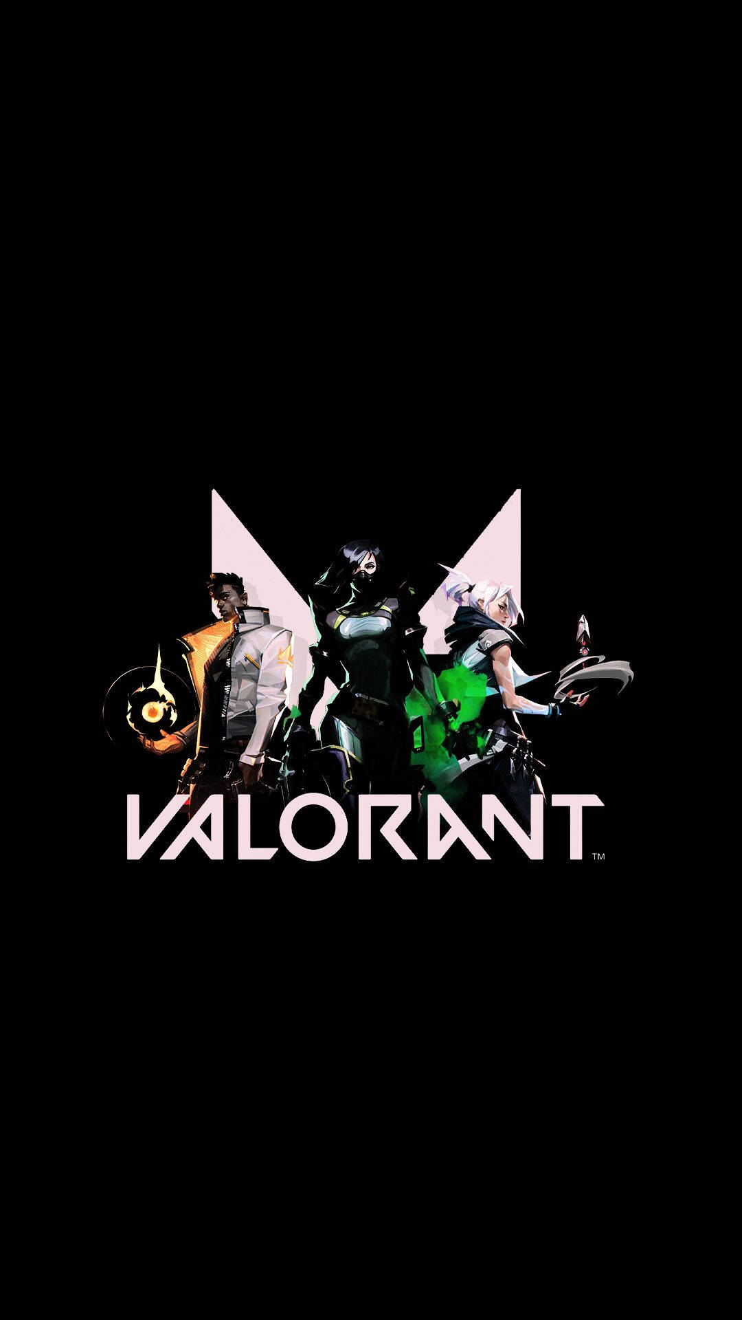 Valorant ロゴ デスクトップ壁紙 スマホ用 壁紙