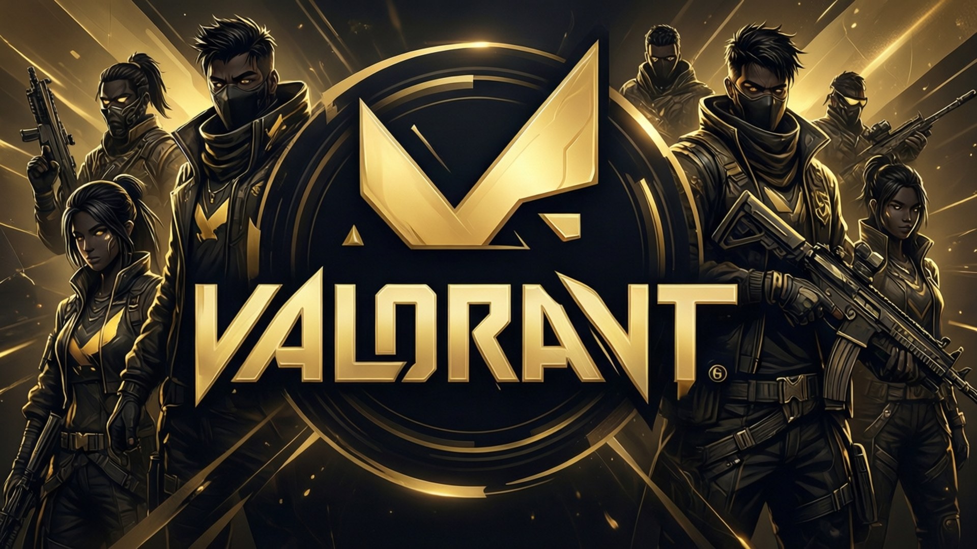 Valorantロゴのエレガンス 壁紙