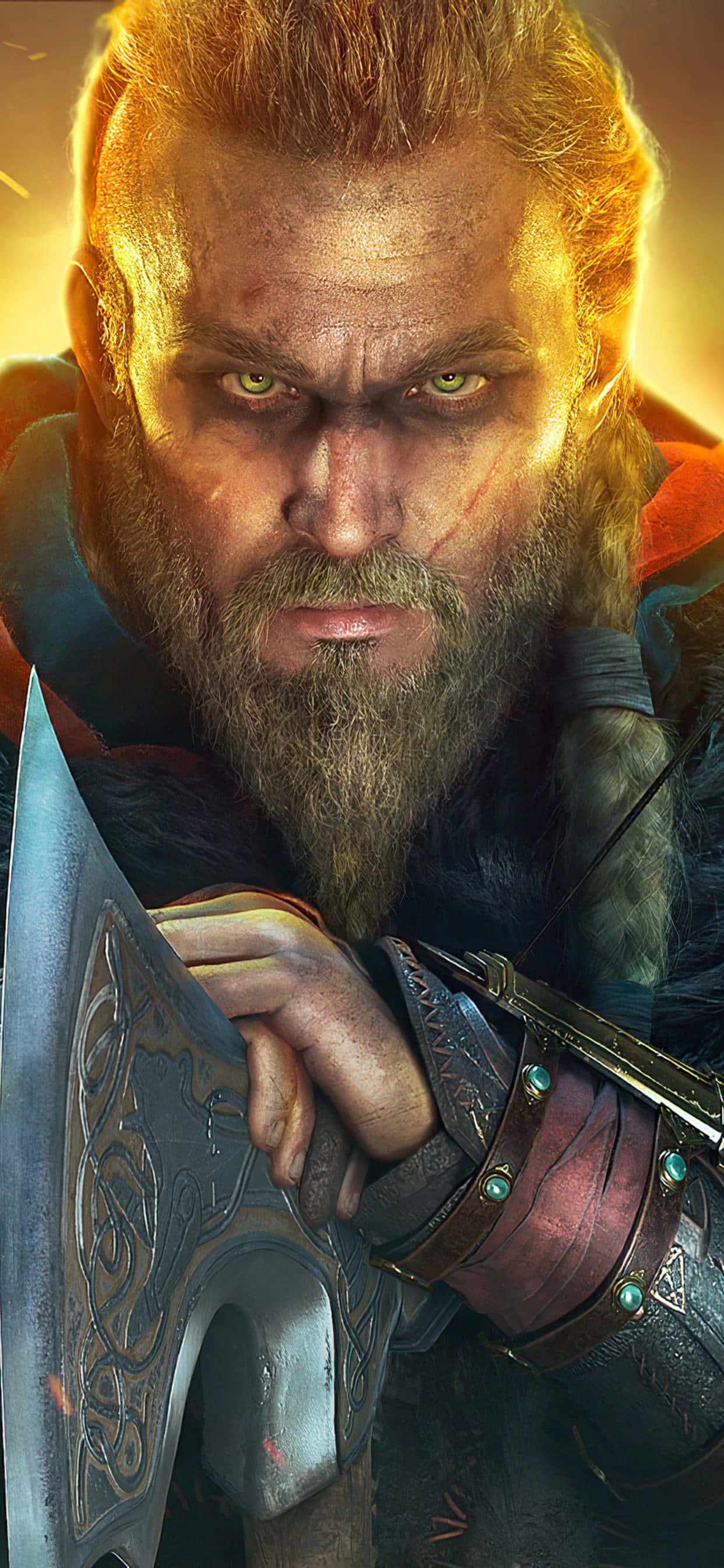 Vikings Eivor Varinsdottir iPhone Xs Max Assassin's Creed Valhalla 背景 壁紙