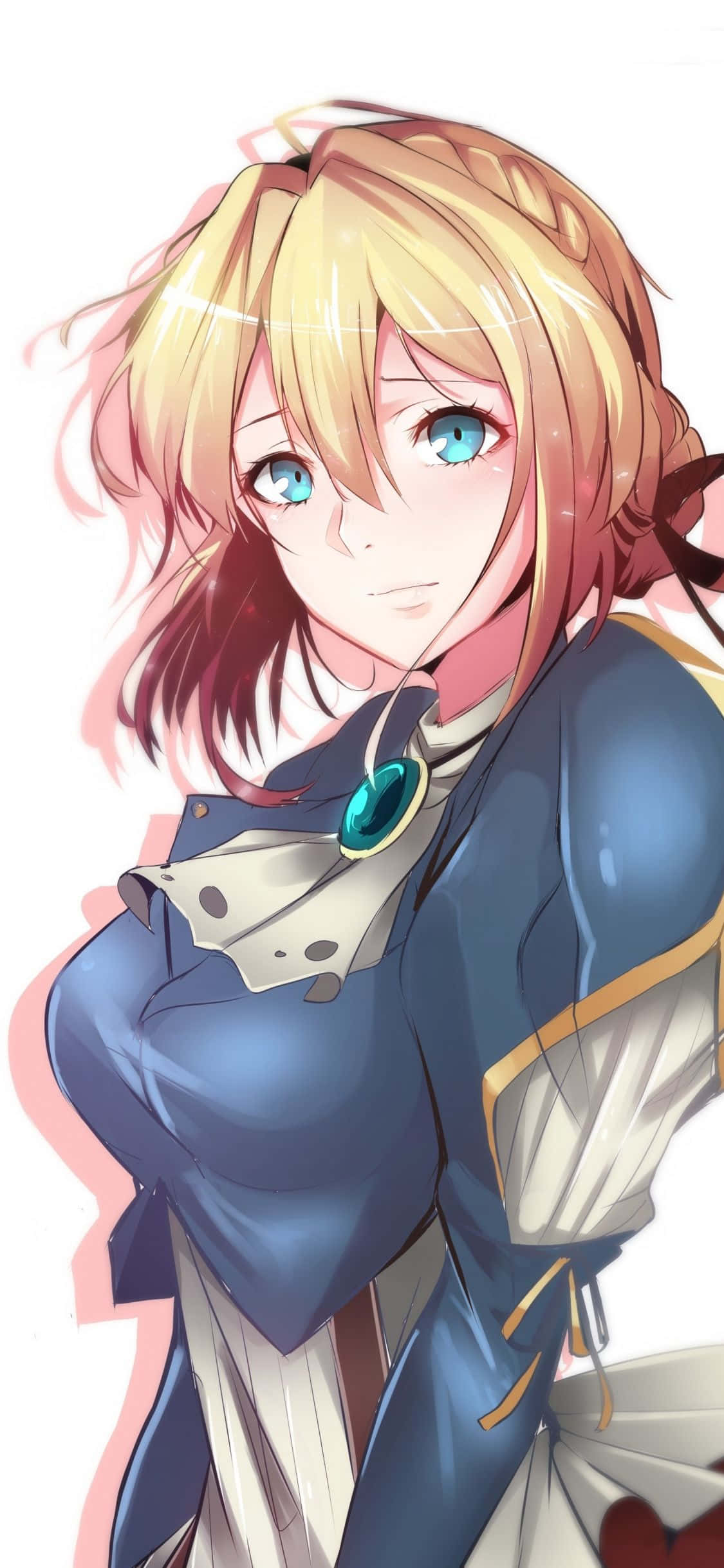 「Violet Evergarden iPhoneであらゆる瞬間を切り取ろう」 壁紙