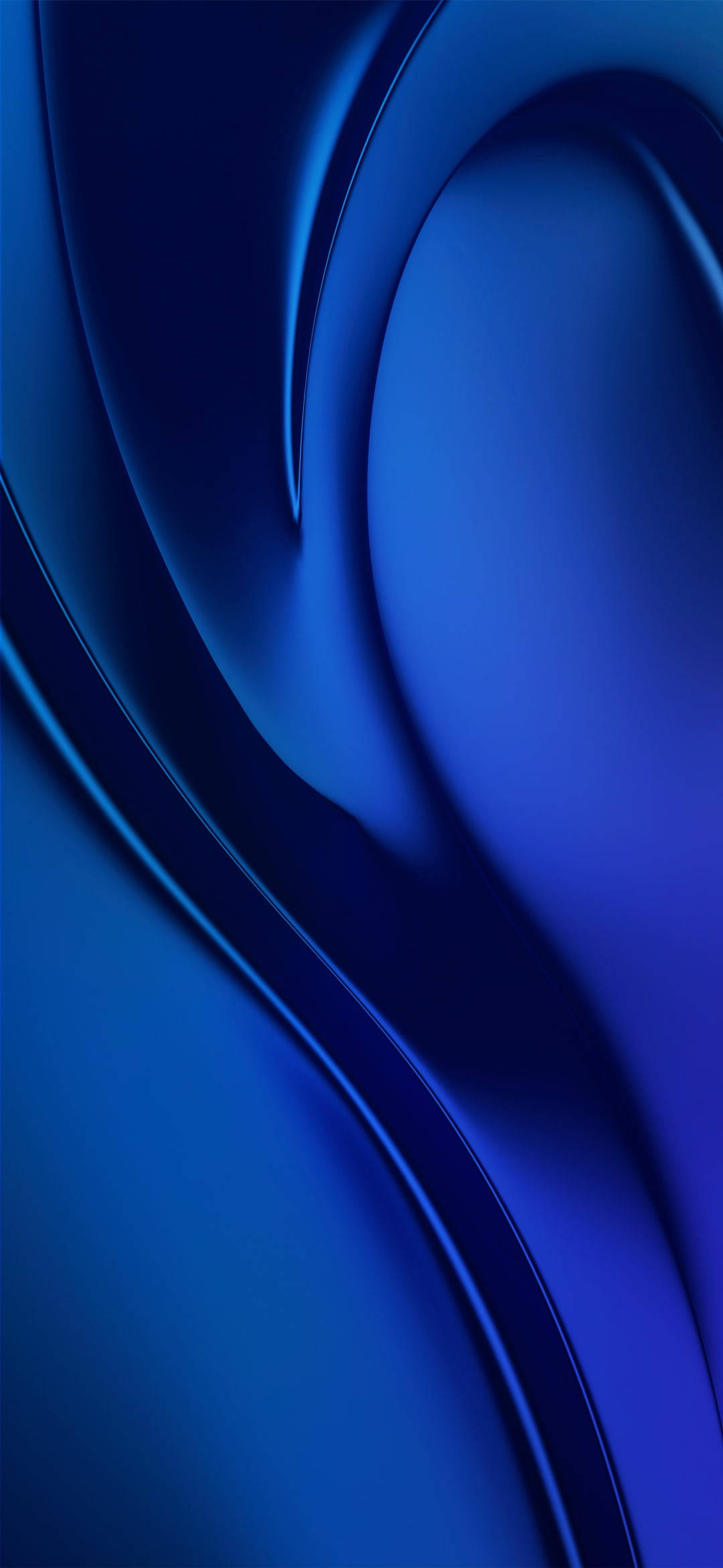Vivo Y20 ダークブルーウェーブ 壁紙