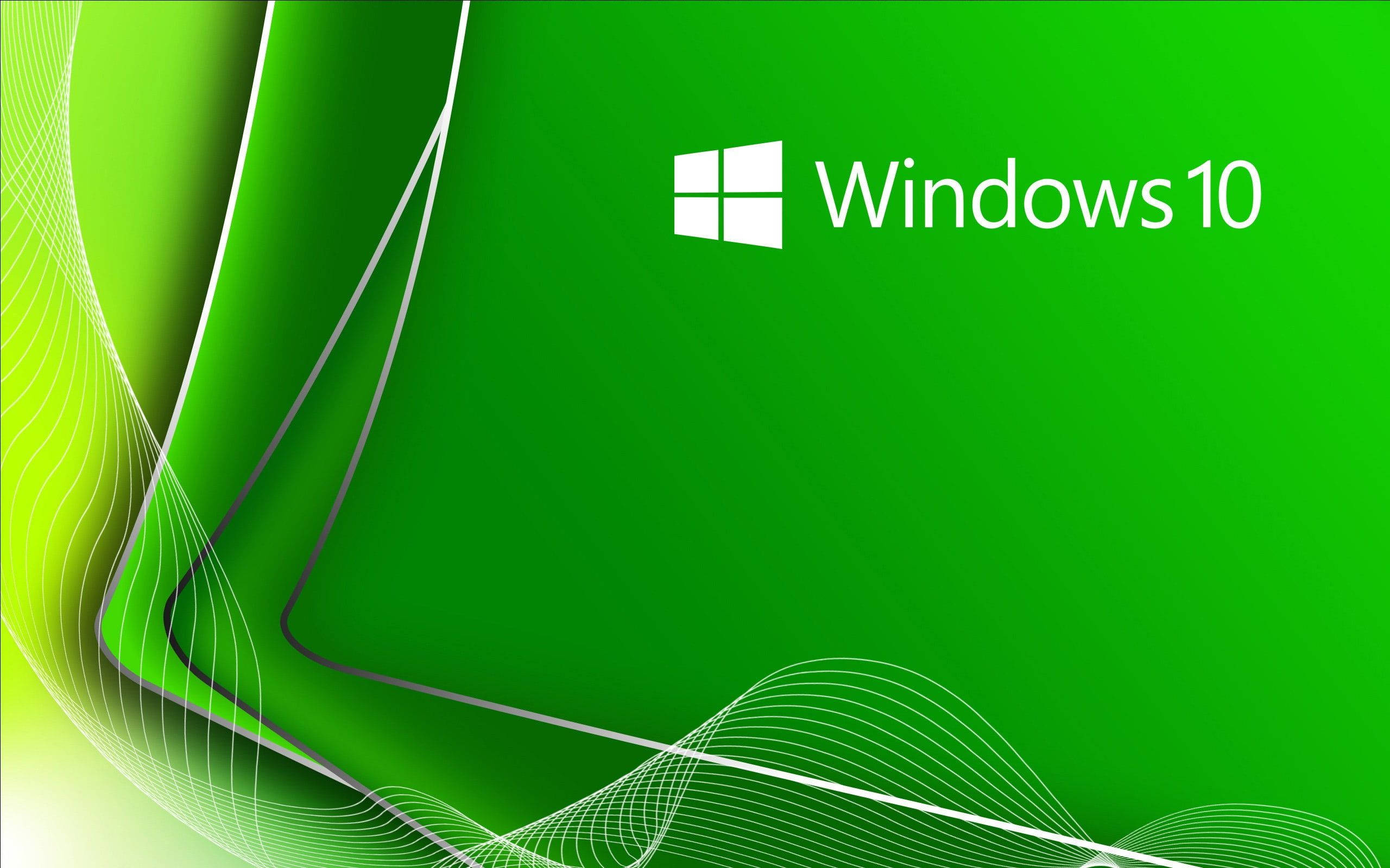 オリジナル Windows 10 グリーン 壁紙