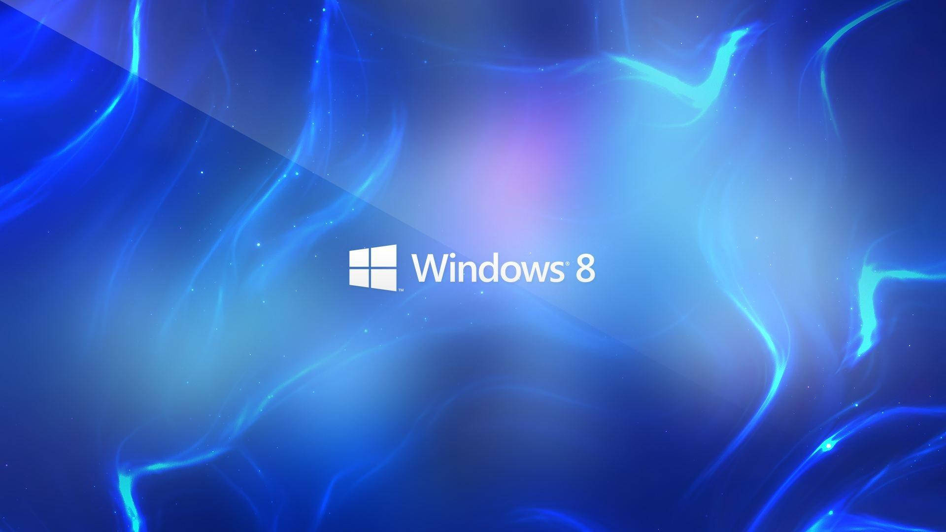 Windows 8背景 抽象的な輝く線 壁紙