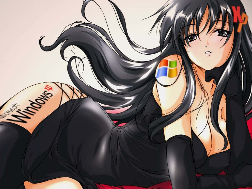 アニメ美少女 Windows XP 壁紙
