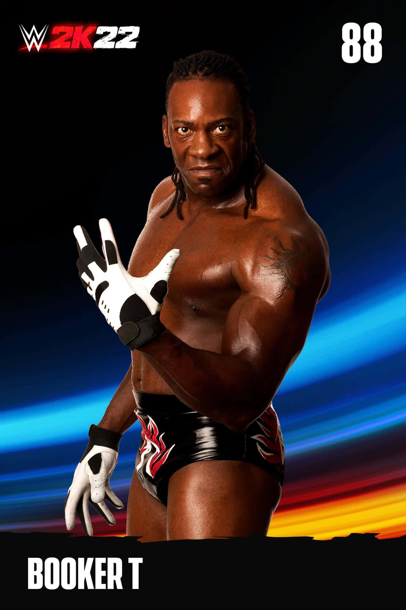 WWE 2022 ポスターのブッカー・T 壁紙