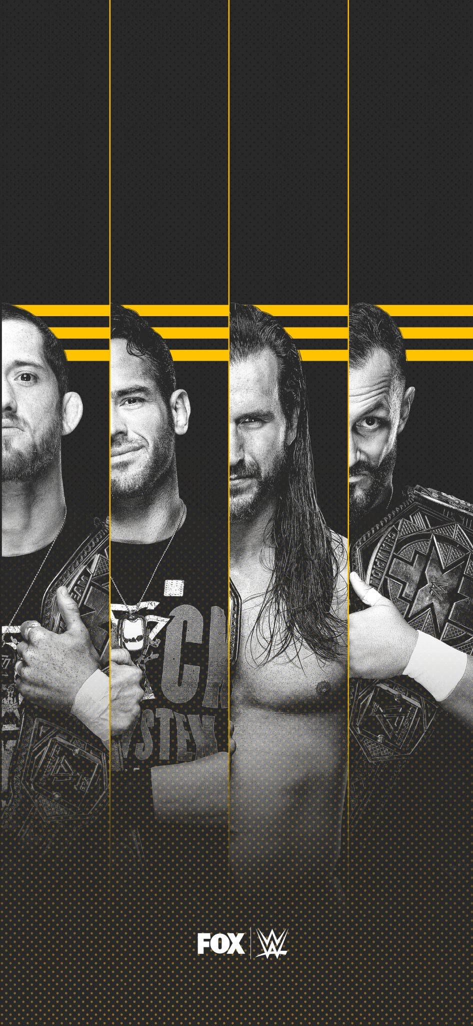 WWE Nxt スーパースターズ 白黒 壁紙