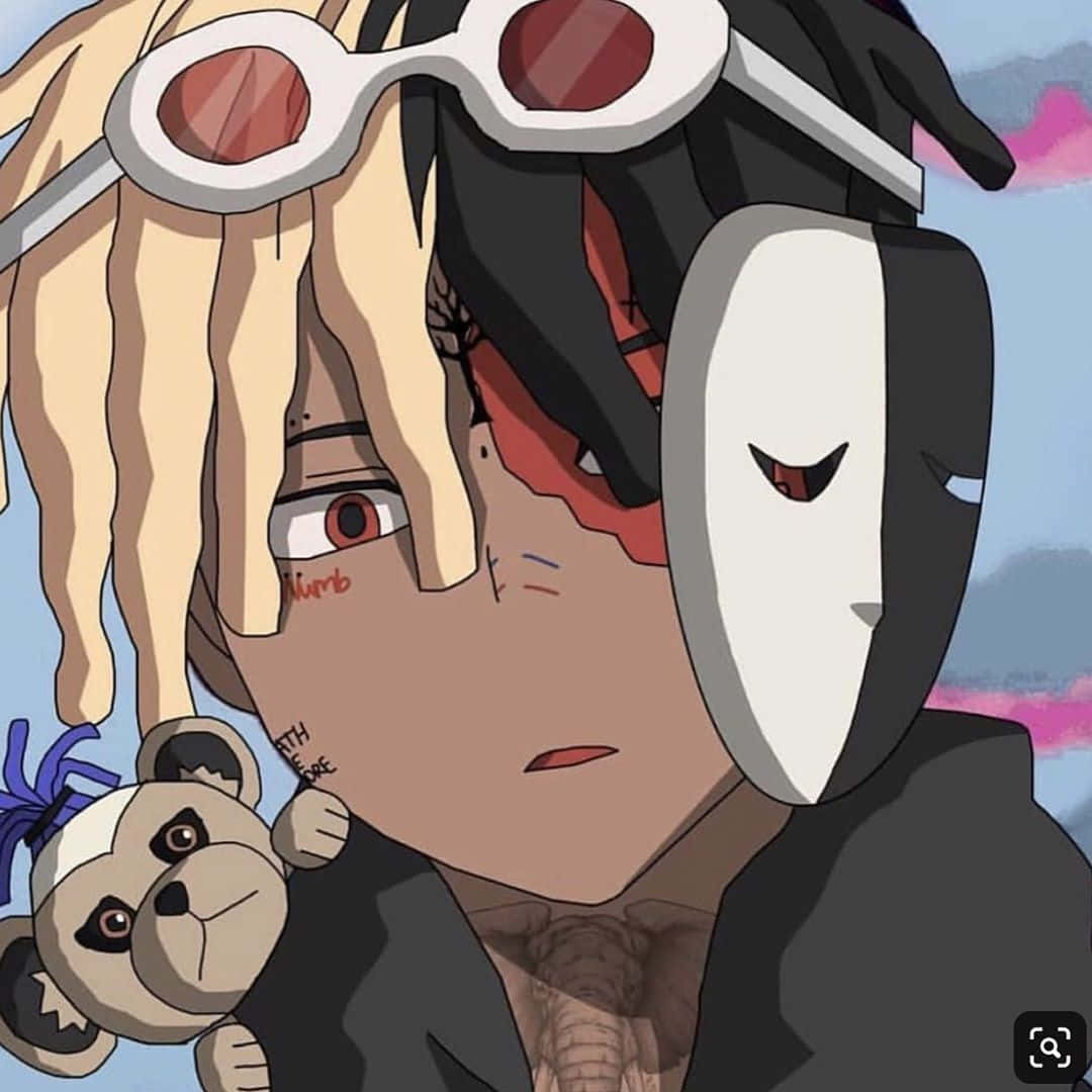 Xxxtentacion アニメ風子供PFP 壁紙