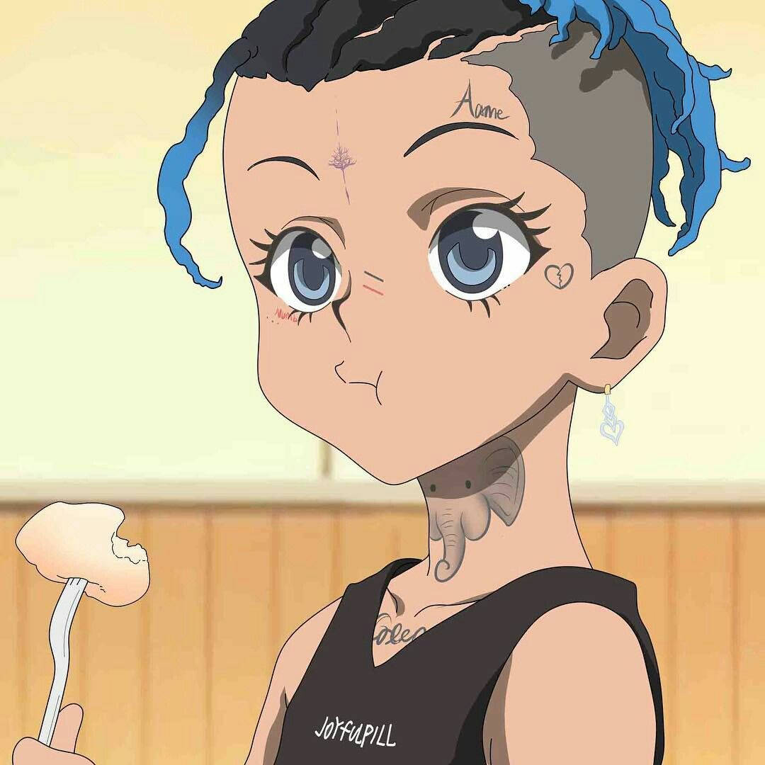 Xxxtentacion アニメ 象のタトゥー 壁紙