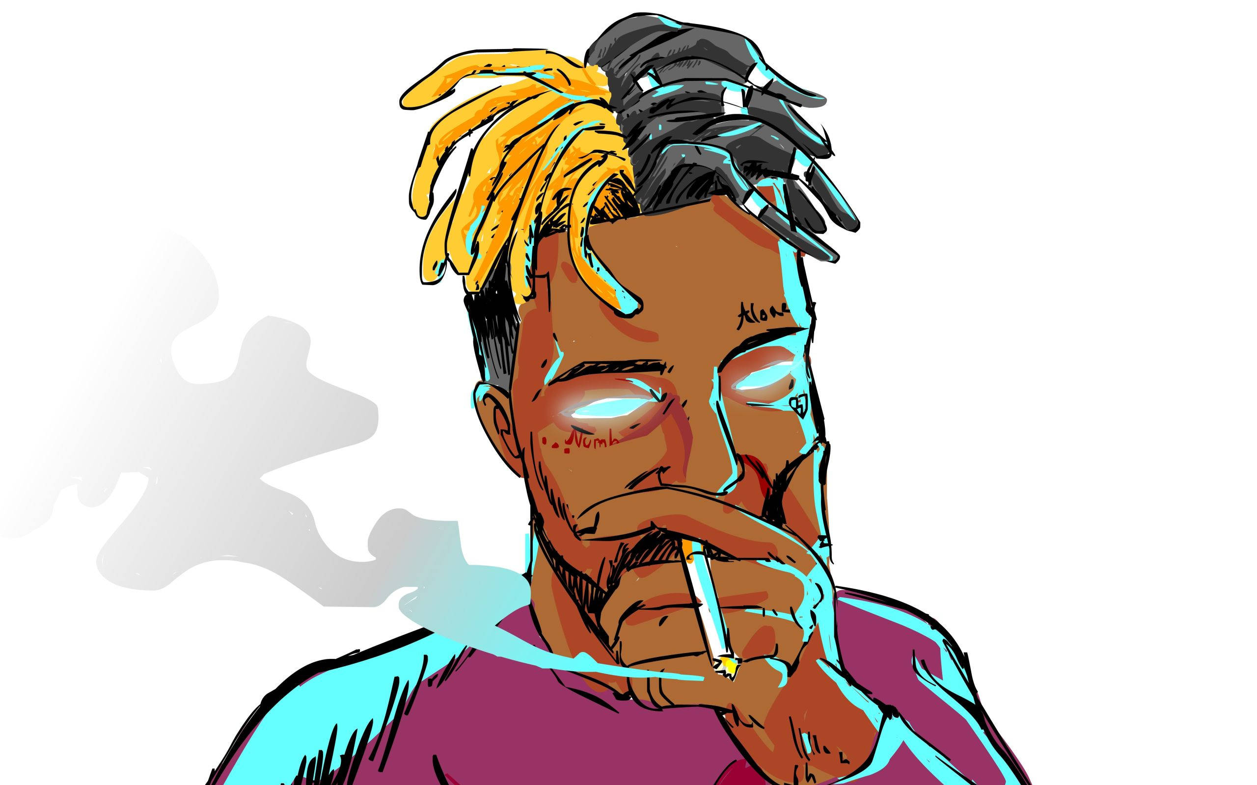 Xxxtentacion アニメ シガレット 壁紙