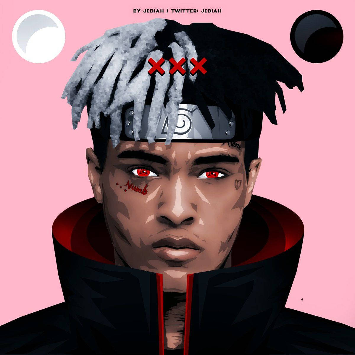 Xxxtentacion アニメ ナルトのヘッドギア 壁紙