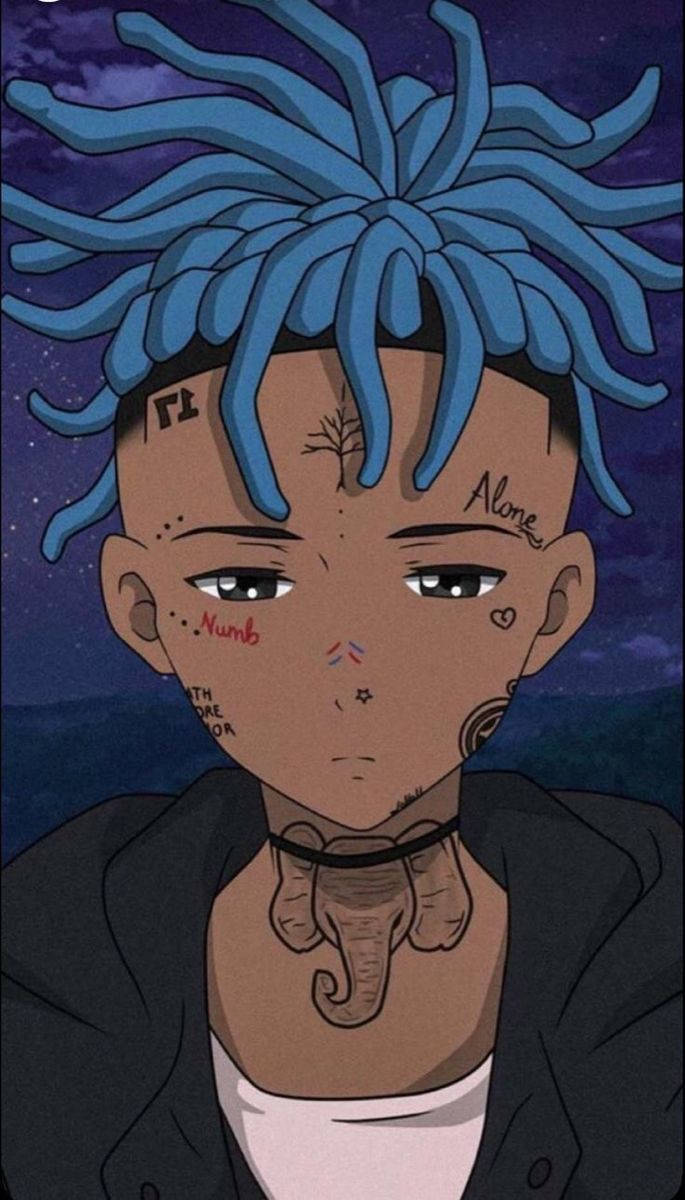 Xxxtentacion アニメ風タトゥー入りラッパー 壁紙