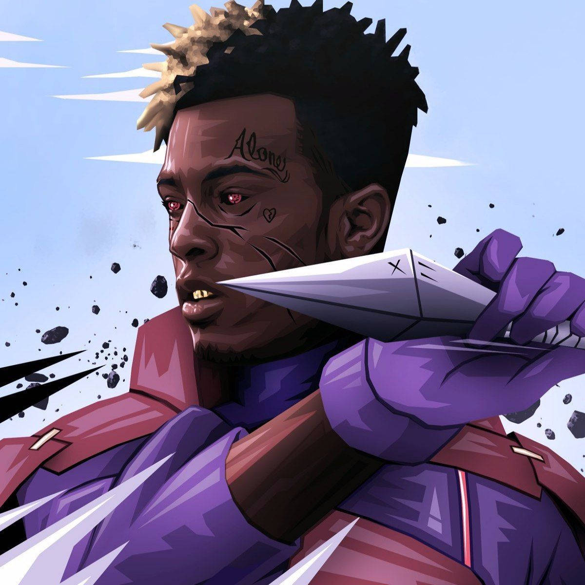 Xxxtentacion アニメ ナルトの苦無 壁紙