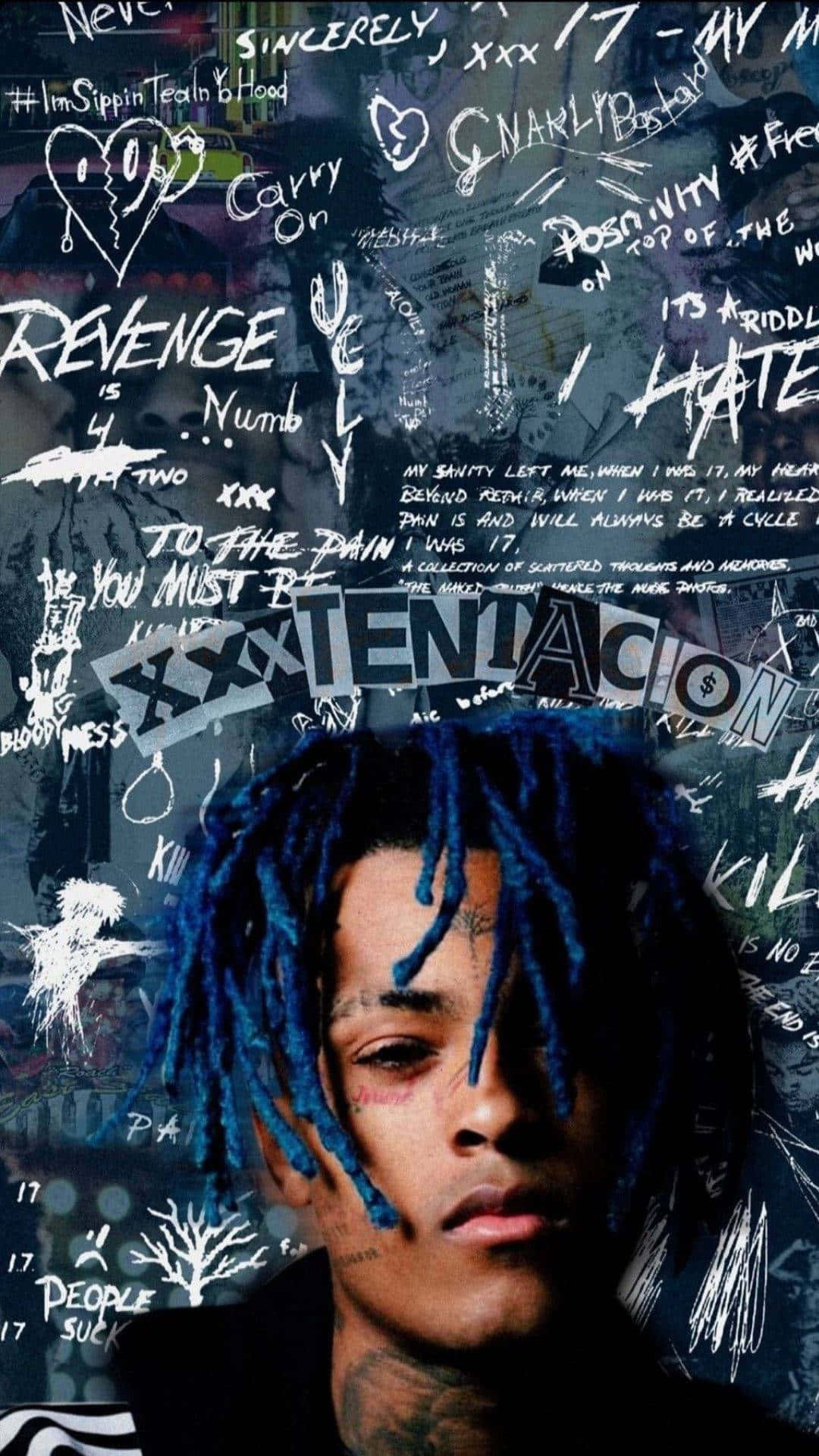XxxtentacionのPFPドゥードル 壁紙