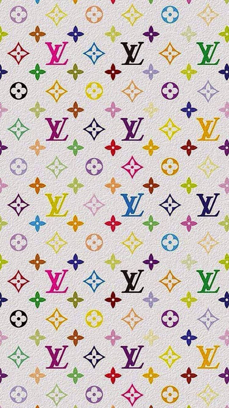 Y2K エステティック ルイ・ヴィトン モノグラムロゴ 壁紙