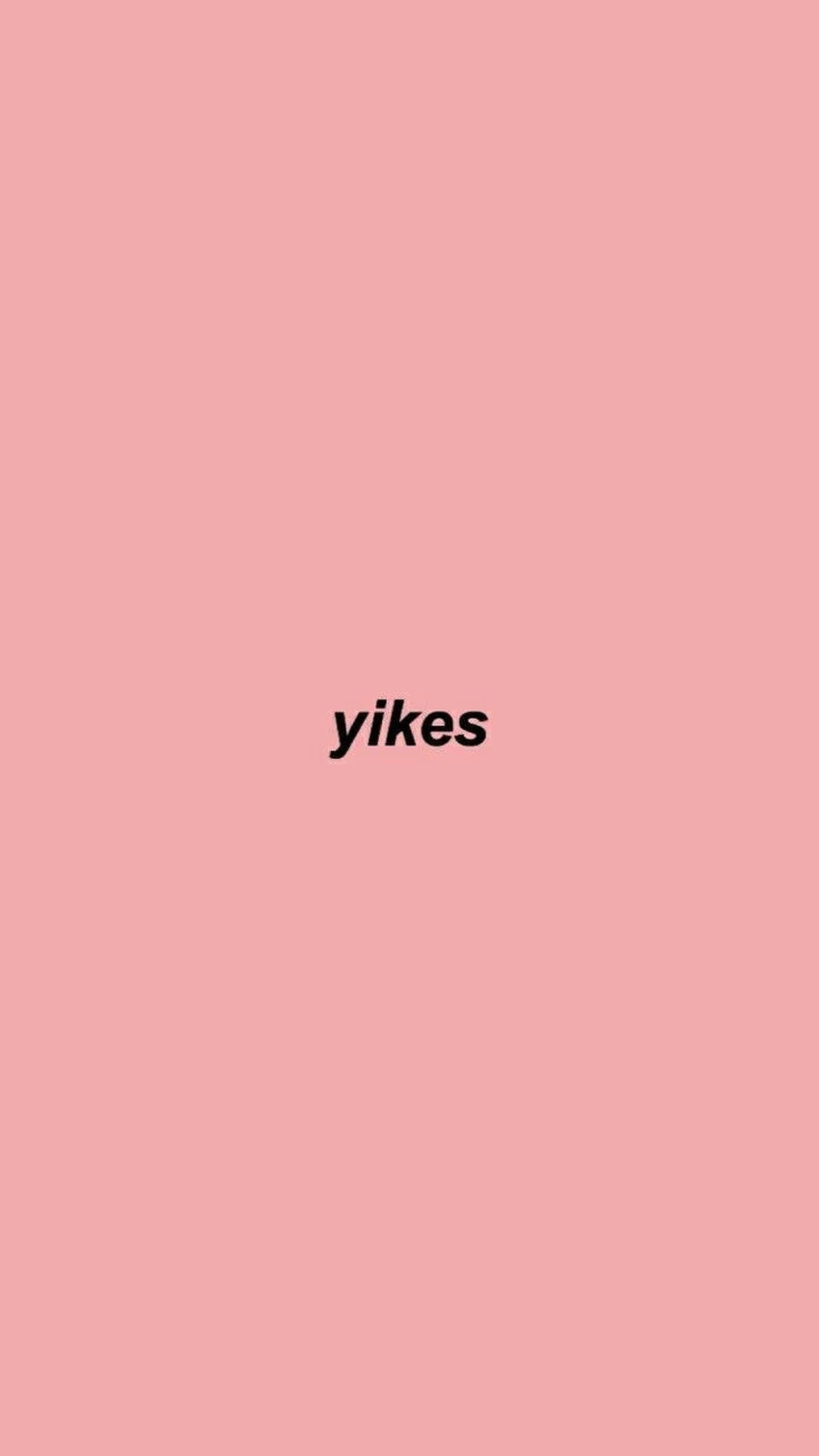 Yikes アートワード 壁紙
