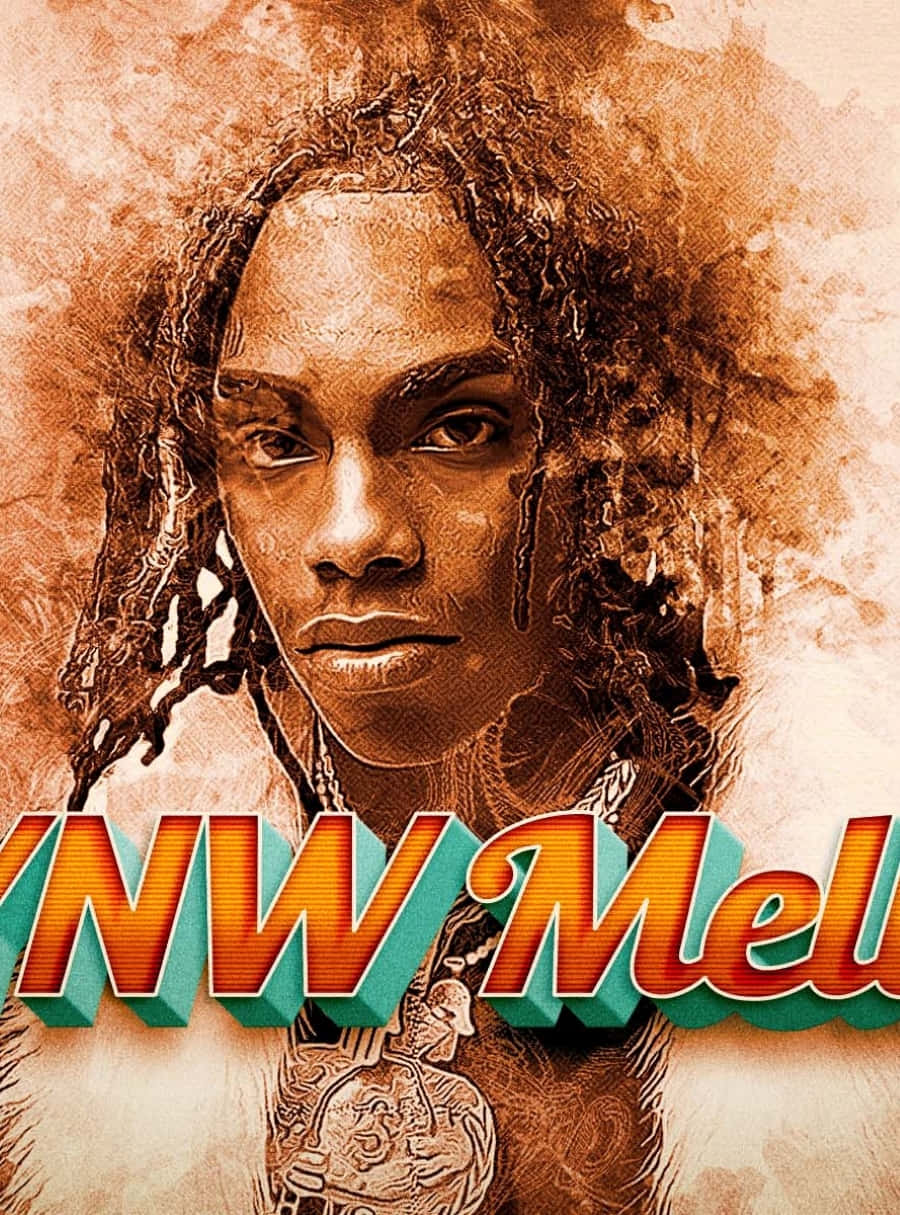 YNW Melly アニメイラスト 壁紙