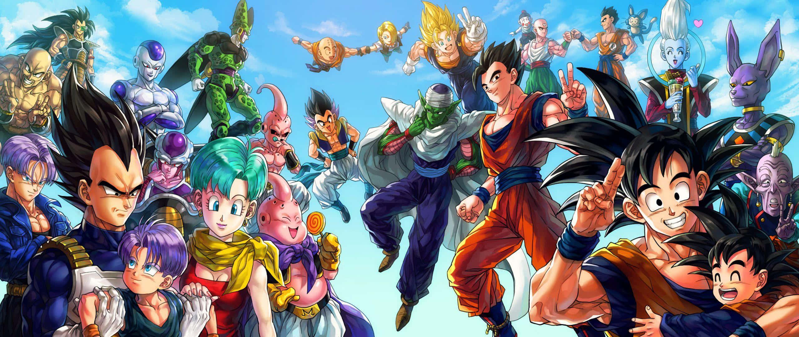悟空とZ戦士たちと共に、ドラゴンボール超で宇宙を守ろう！ 壁紙