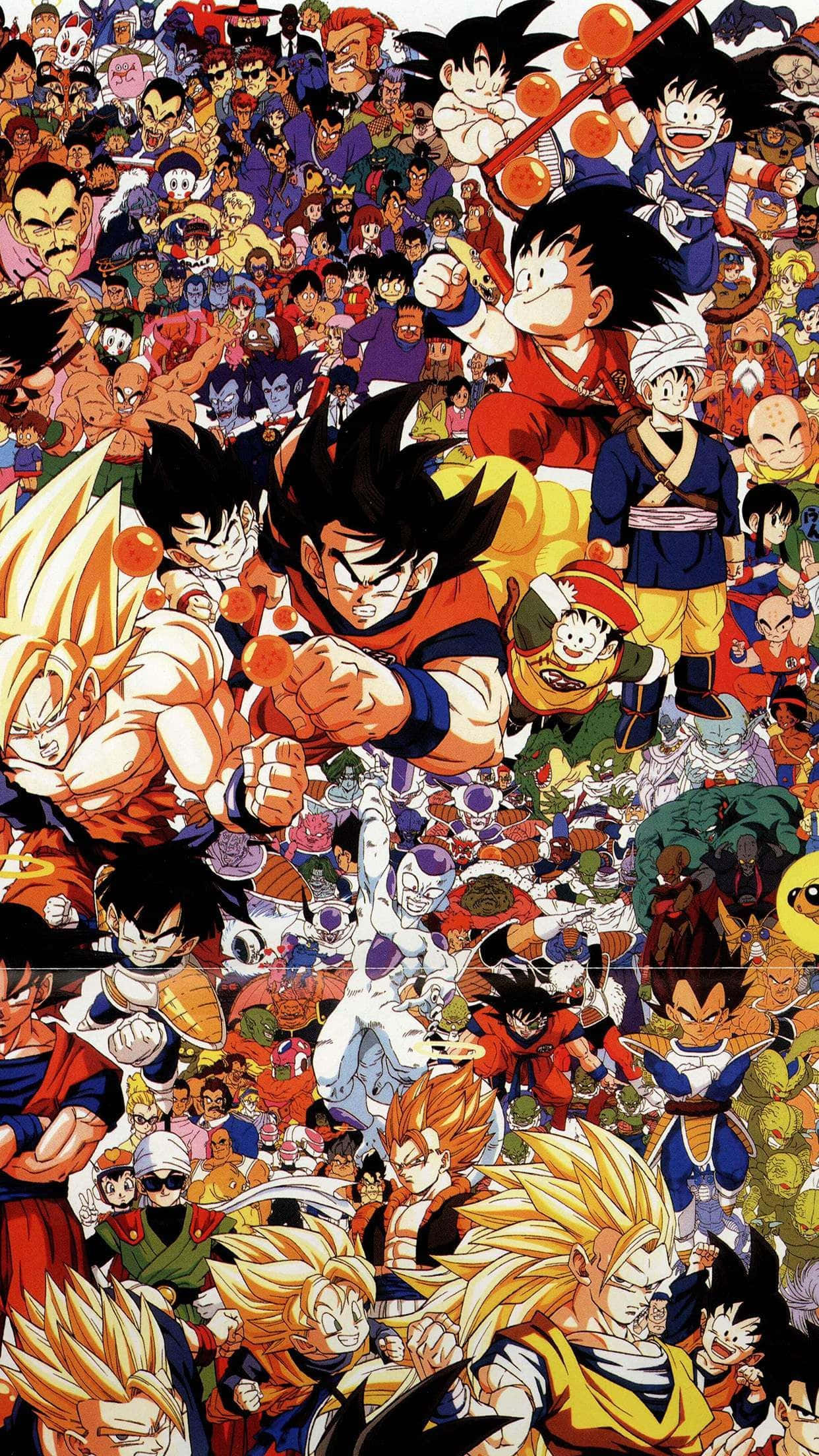 ドラゴンボールZ スマホ画面テーマ 壁紙