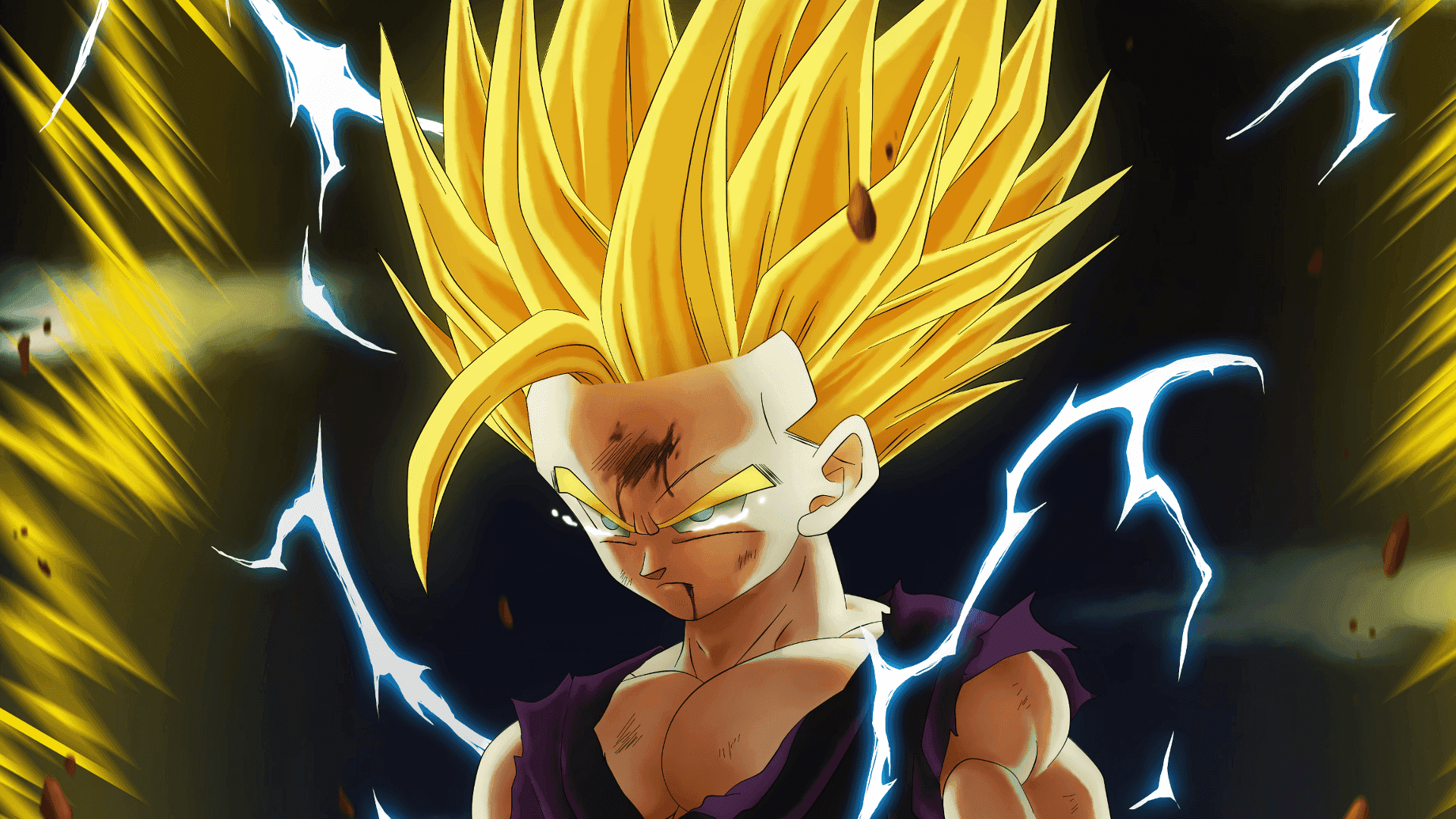 激しいドラゴンボールZのバトルシーン 壁紙