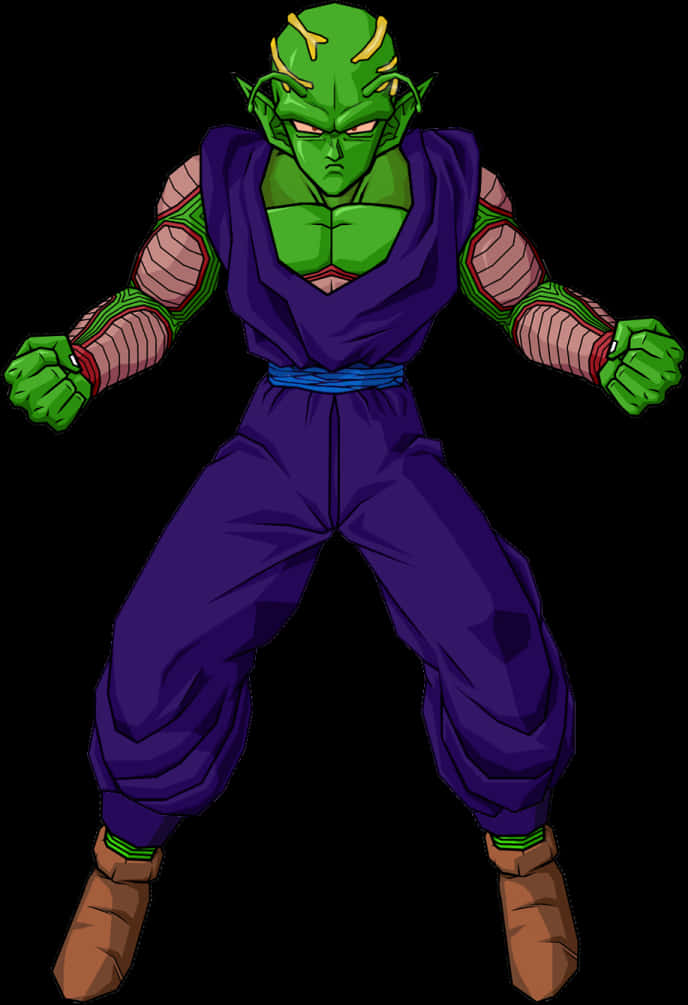 ドラゴンボールZ ピッコロ 構え 壁紙