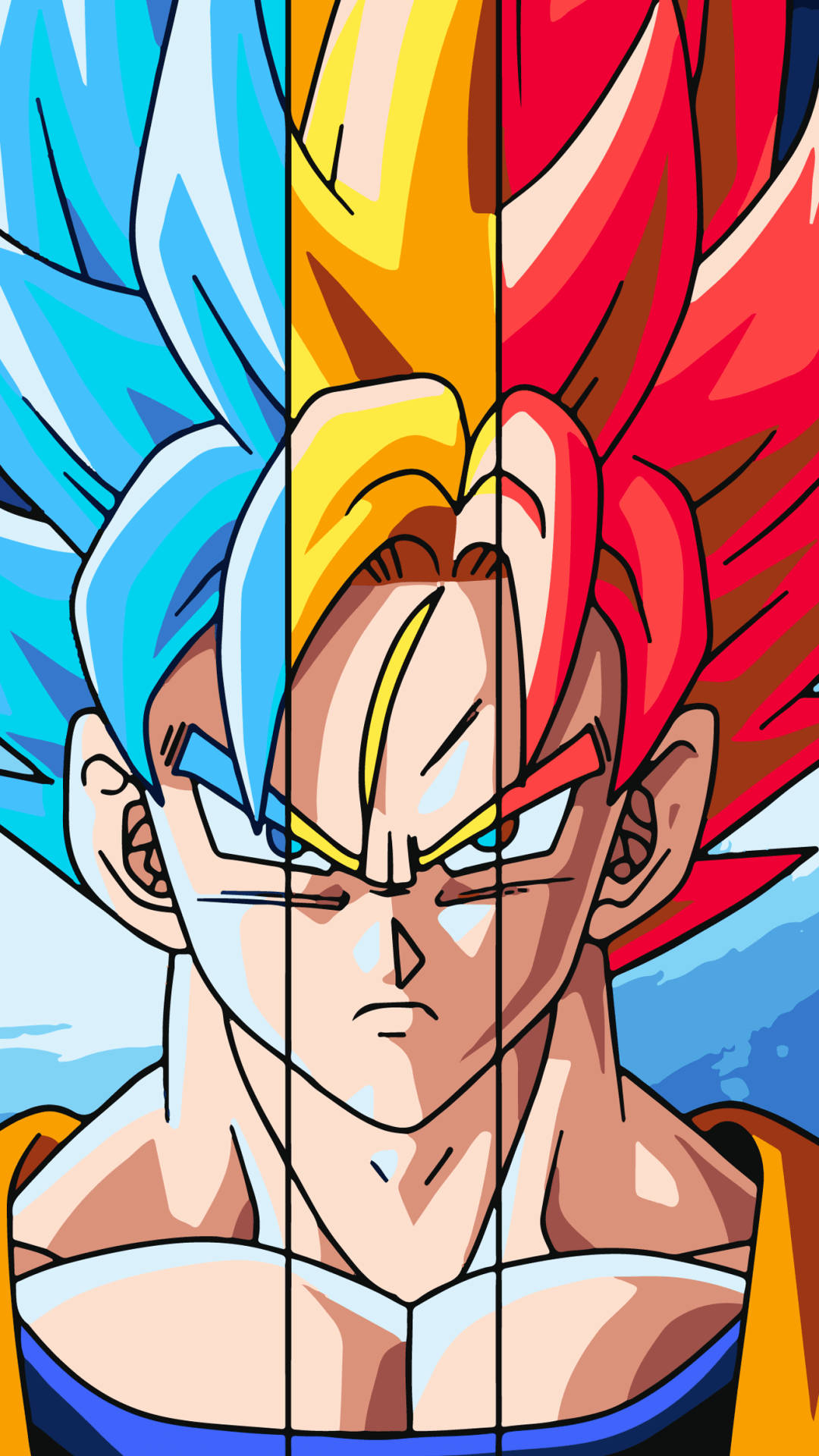 超サイヤ人悟空がドラゴンボールZで力を解き放つ 壁紙