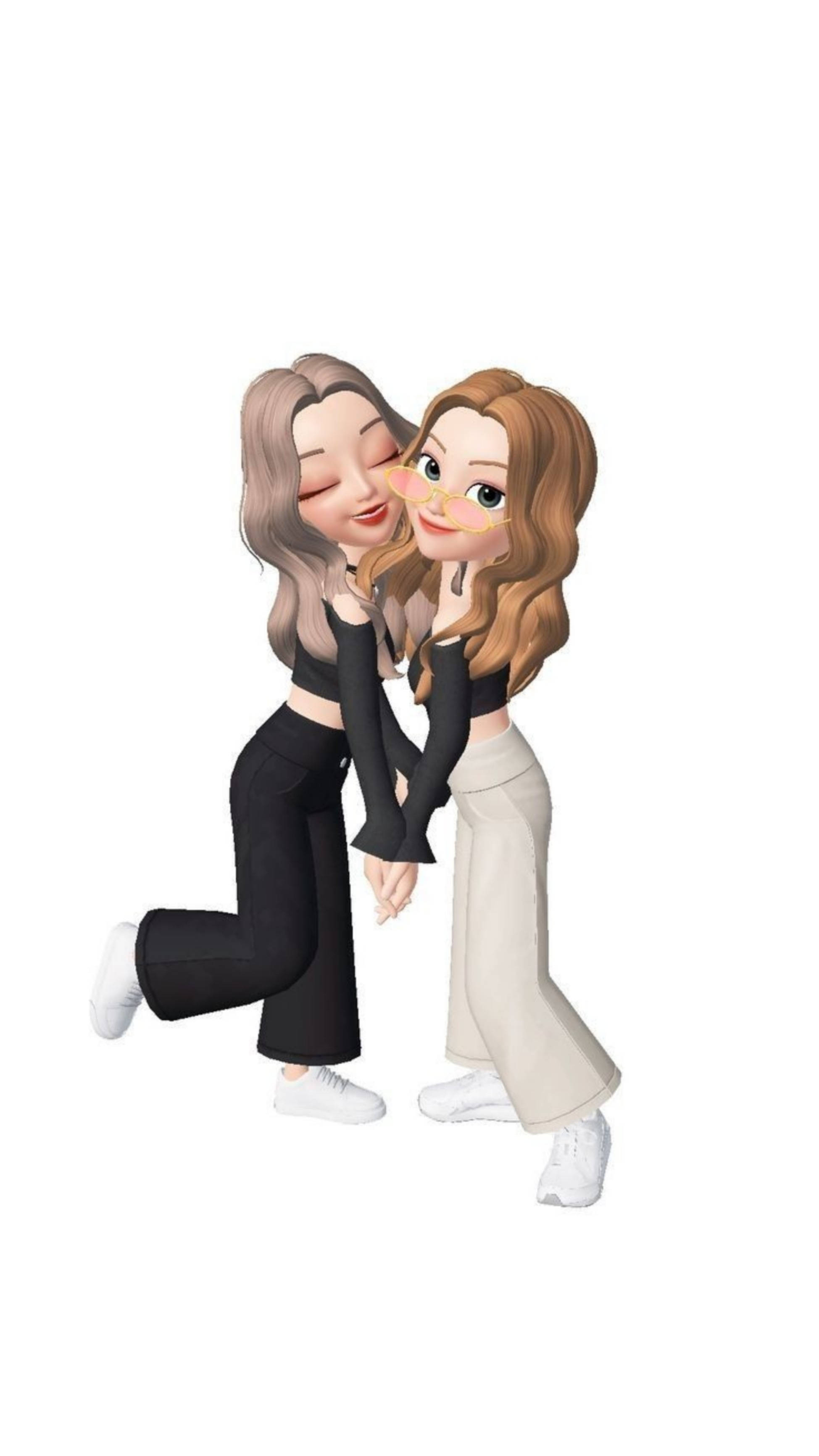 Zepeto ベストフレンズ フレアパンツ 壁紙