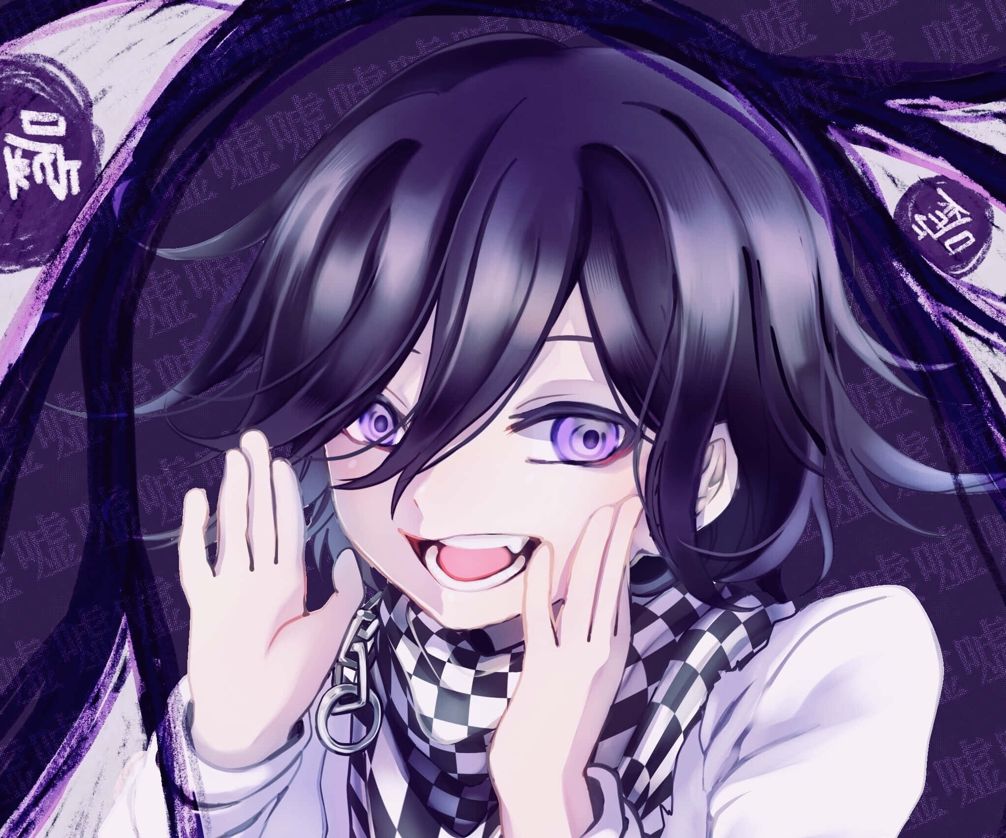 いたずらっぽい小泉真昼のダンガンロンパPFP 壁紙