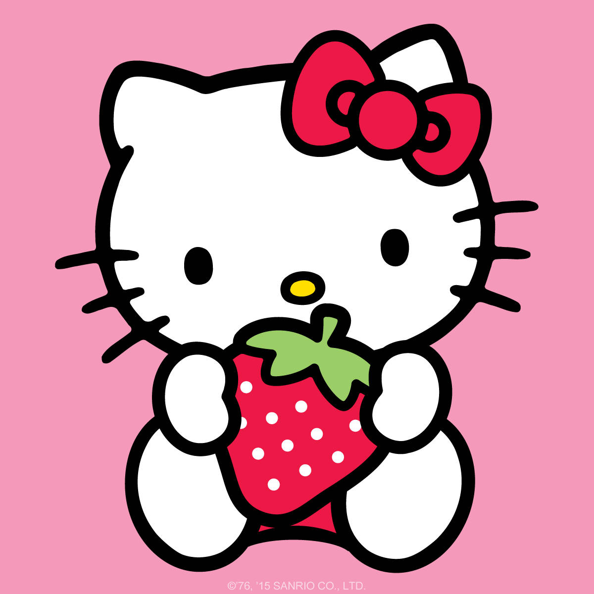 いちごのハローキティ プロフィール画像 — ハローキティ GIF 壁紙