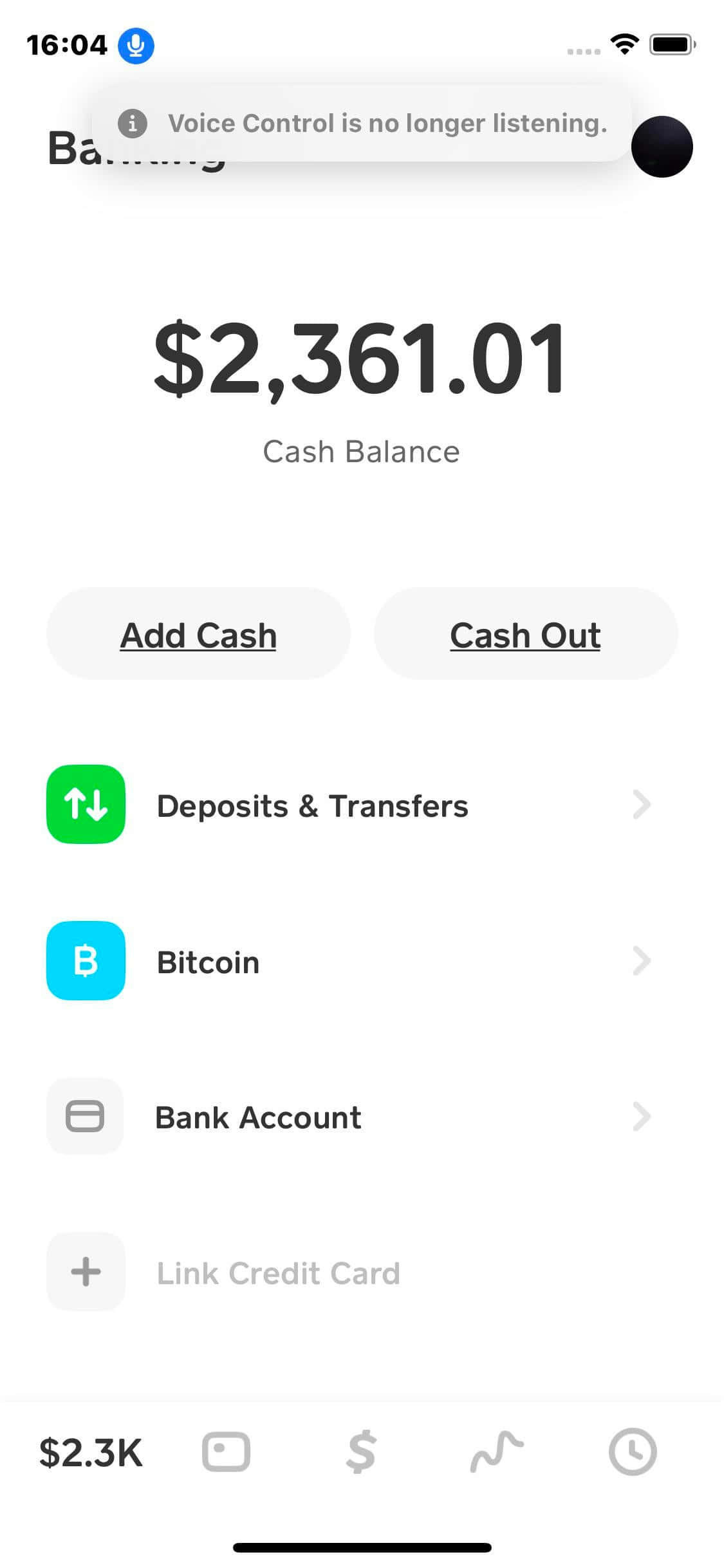 いつでもどこでも残高確認！Cash Appで 壁紙