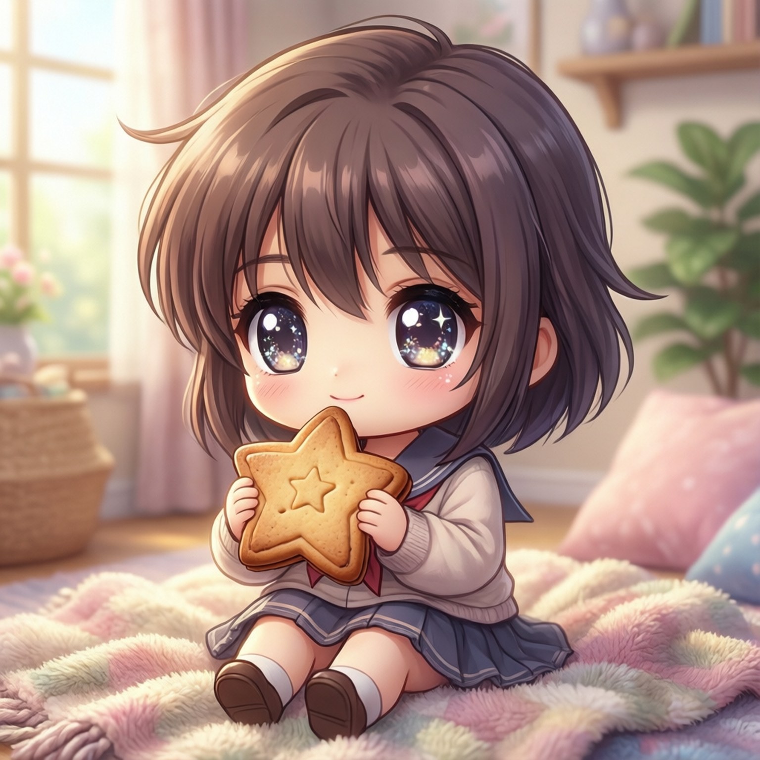 うしおのクッキーの喜び 壁紙