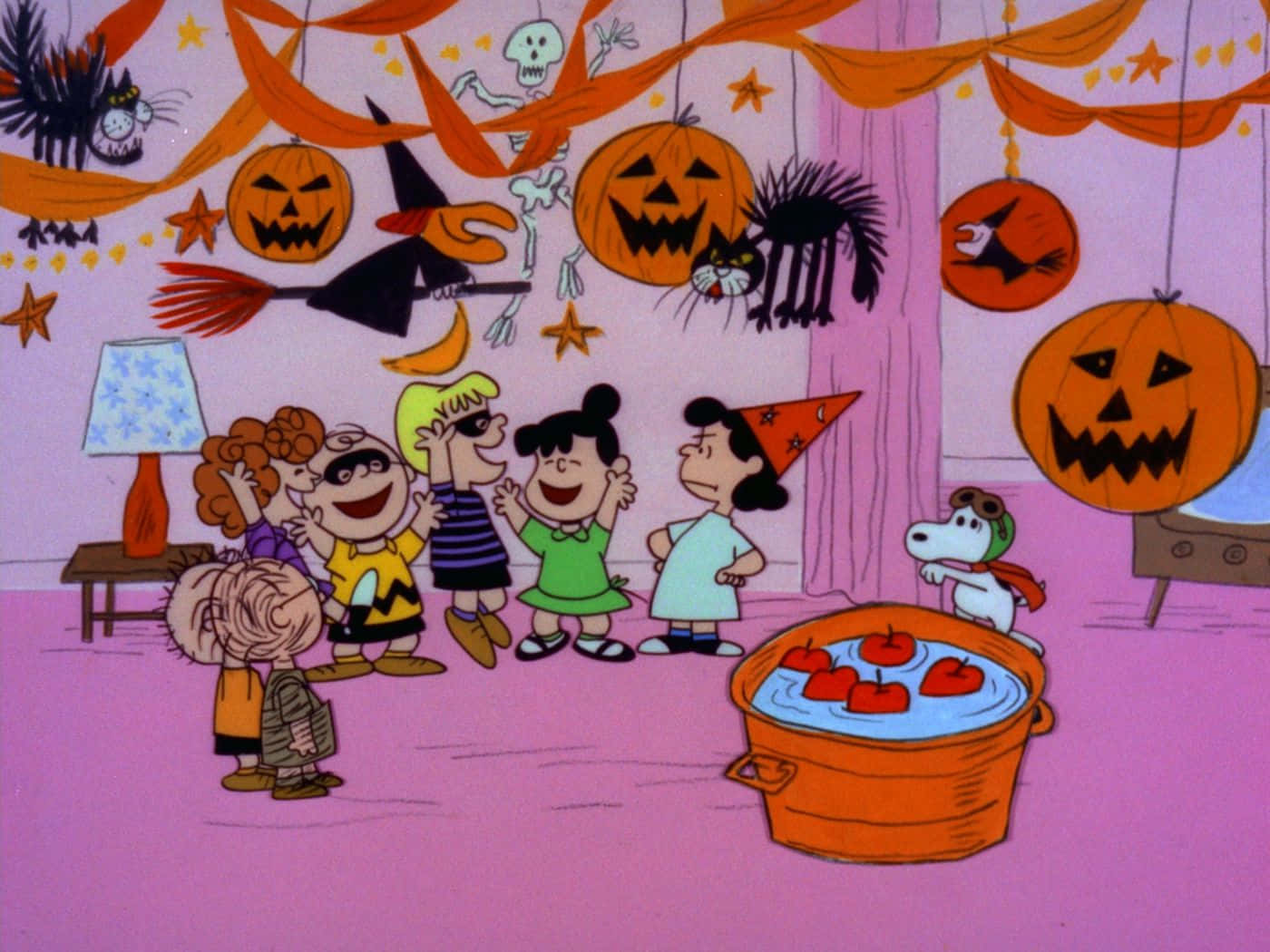 おしゃれでかわいいハロウィンのチャーリー・ブラウン 壁紙