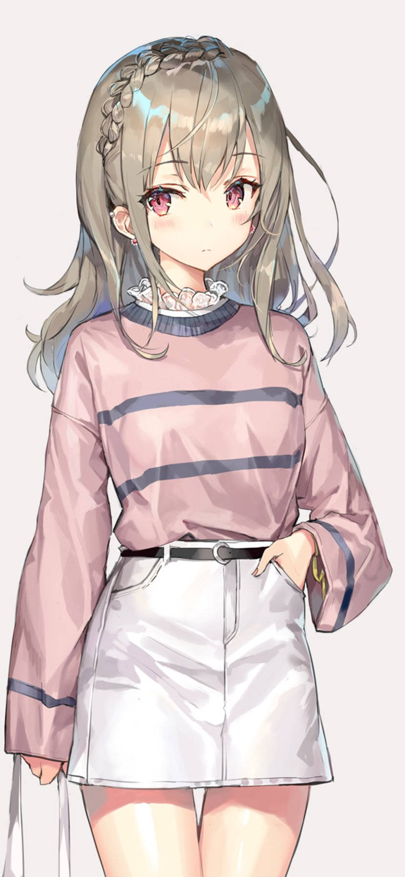 おしゃれで可愛いアニメ女子のプロフィール画像 壁紙