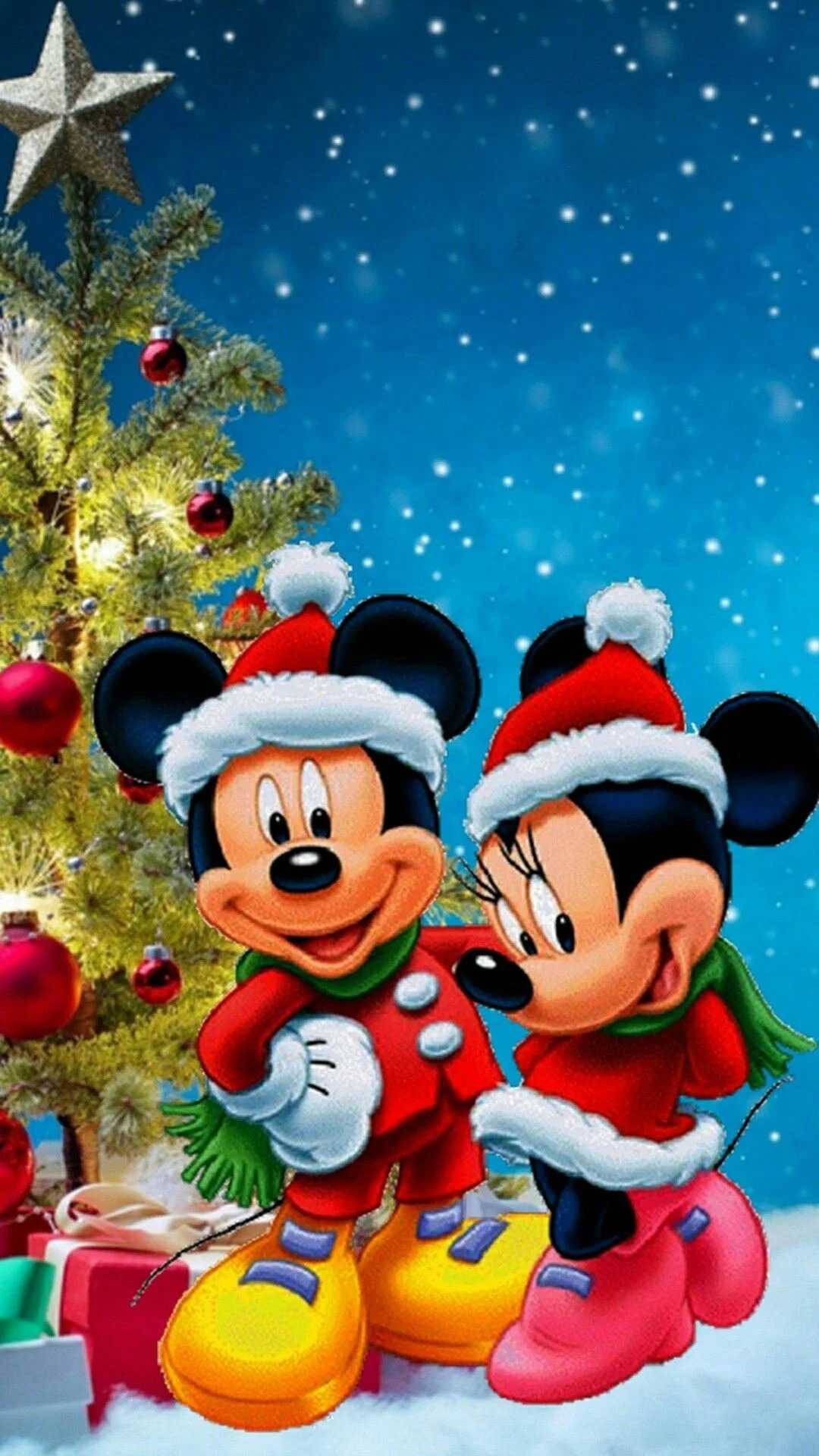 おしゃれなクリスマスiPhone 壁紙