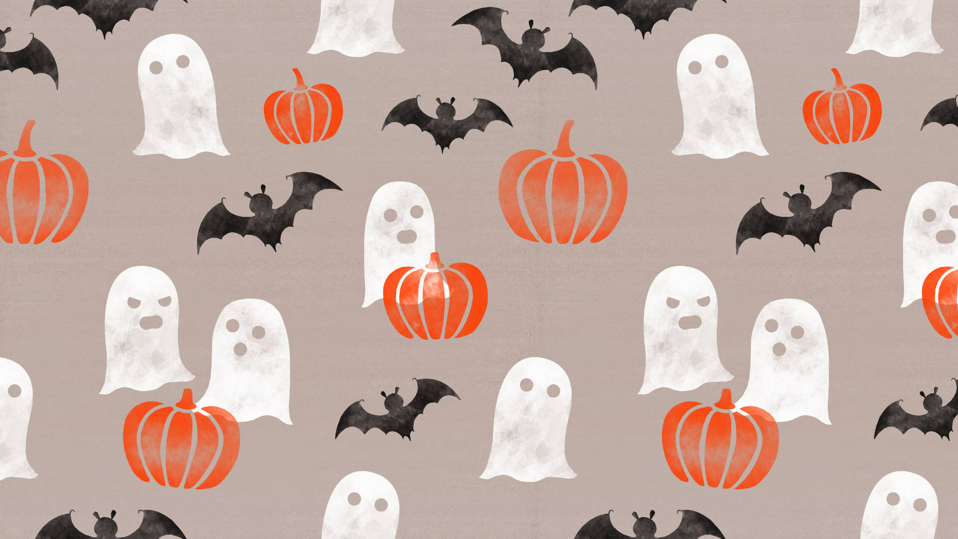 おしゃれなハロウィン ノートパソコン ゴースト カボチャ 壁紙
