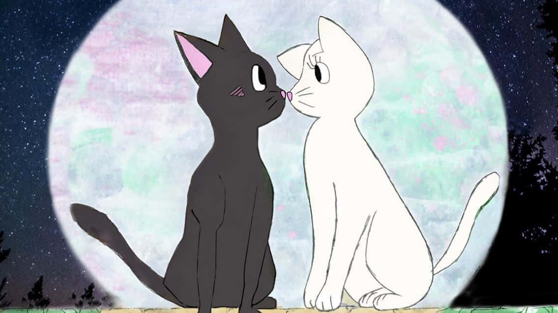 お揃い猫アイコン セーラームーン 壁紙