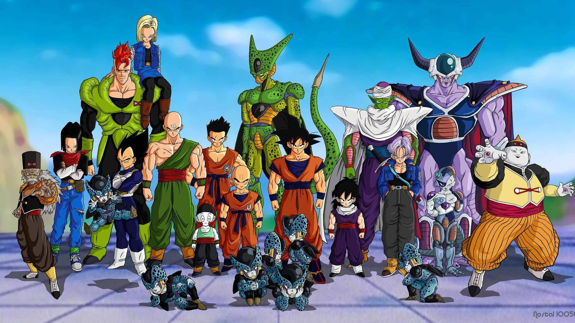 かっこいいドラゴンボールZキャラクター 壁紙