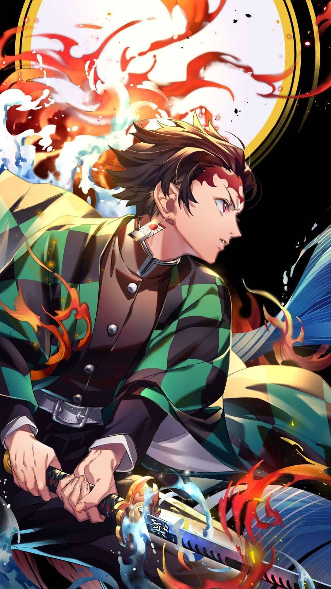 かっこいい炭治郎の美的ファンワーク 壁紙