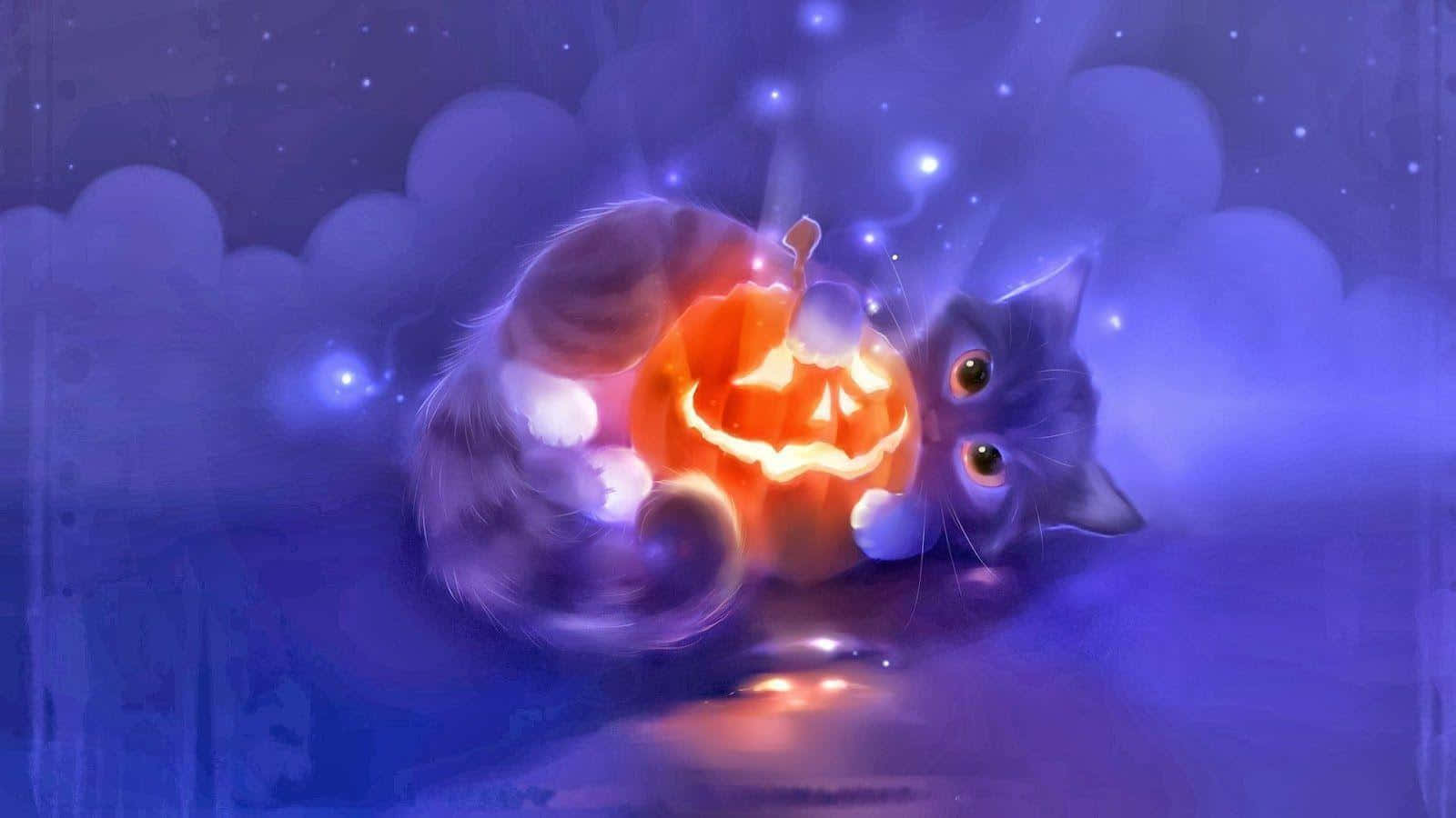 かわいいアニメ猫の画像 壁紙