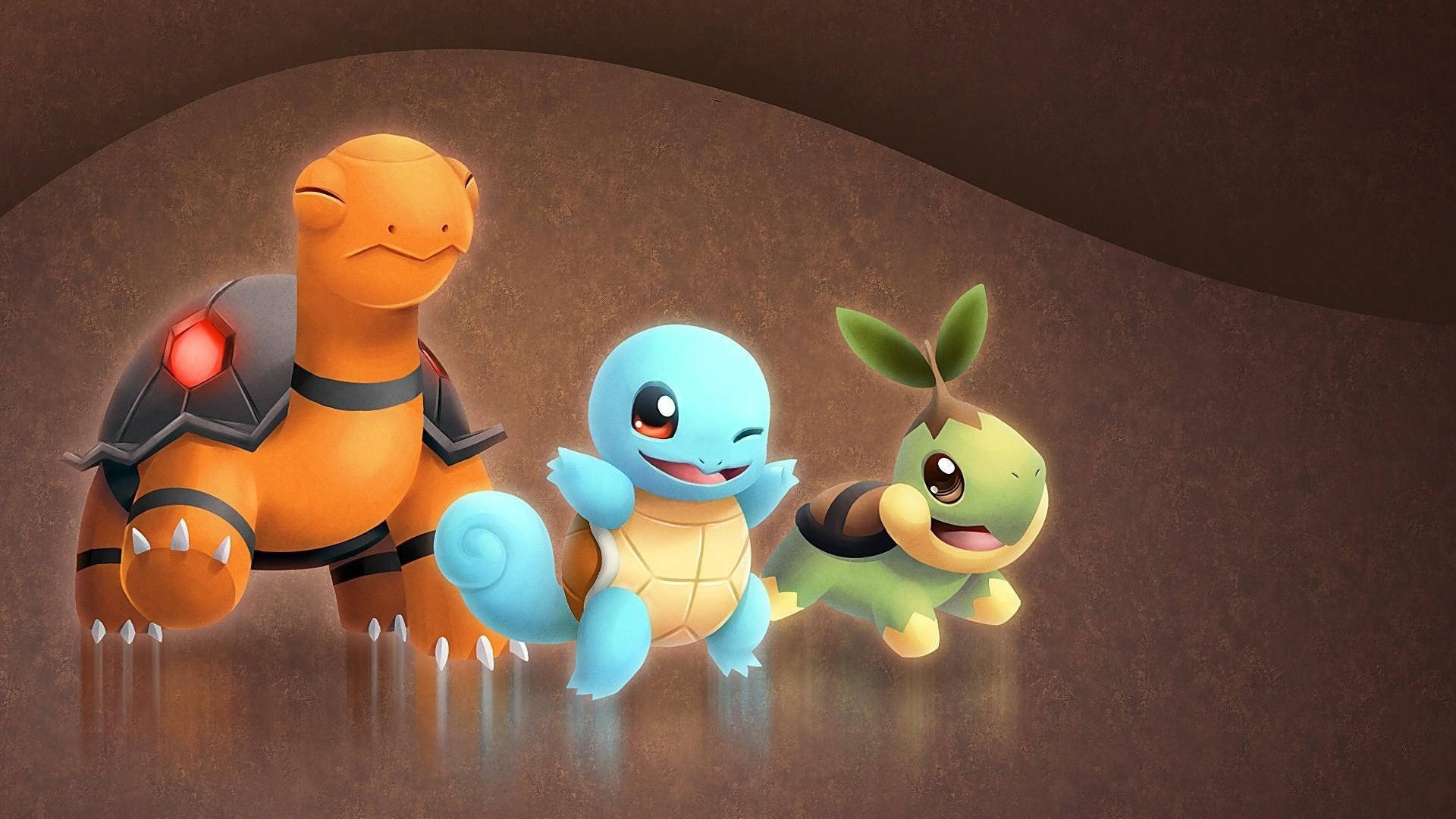 かわいいカメポケモン 壁紙